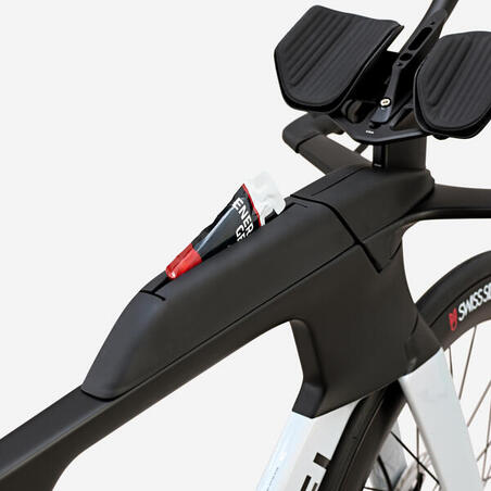 Велосипед XCR TRIATHLON ULTEGRA DI2 білий голографічний