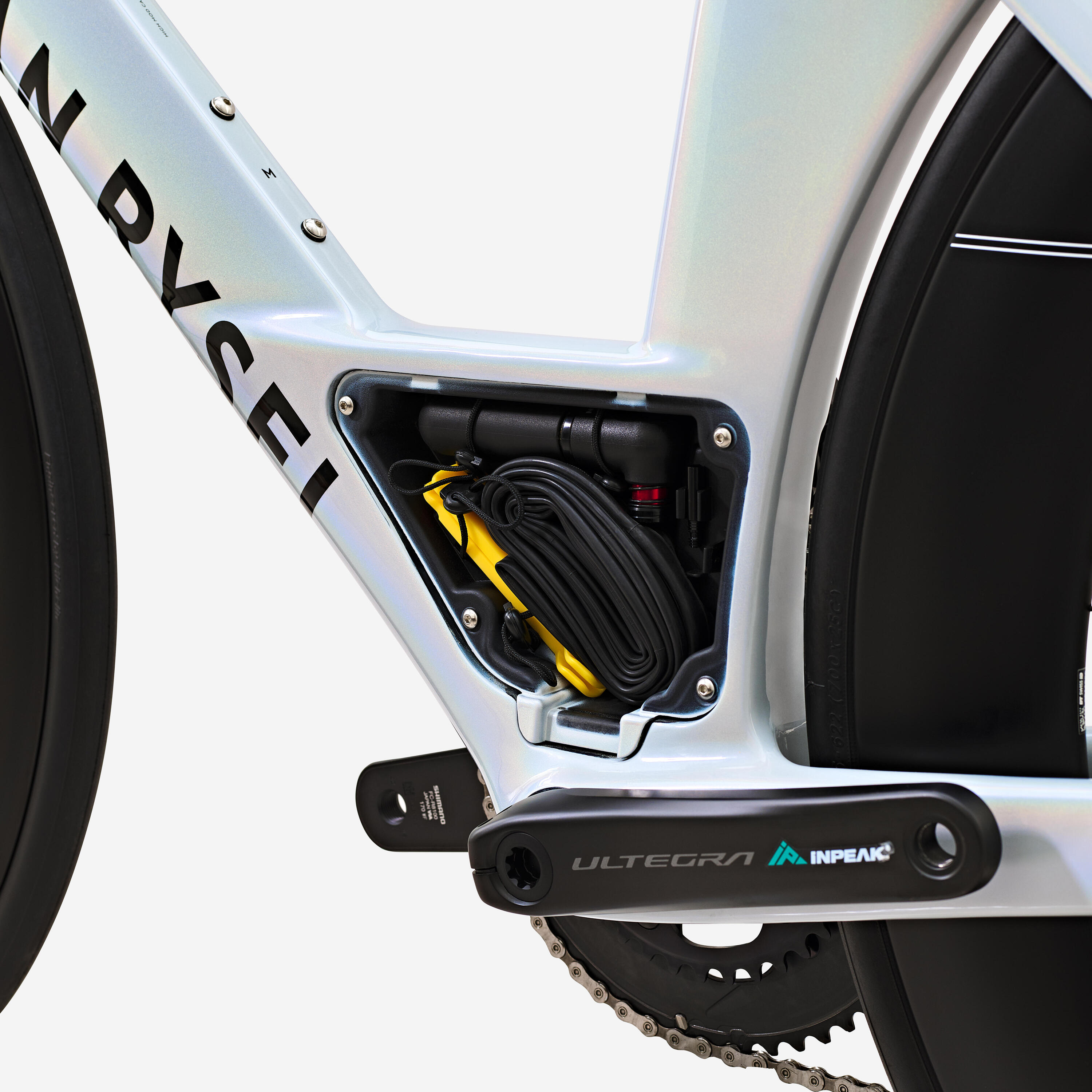 Zeitfahrrad XCR TRI Shimano Ultegra Di2 weiß 14/22