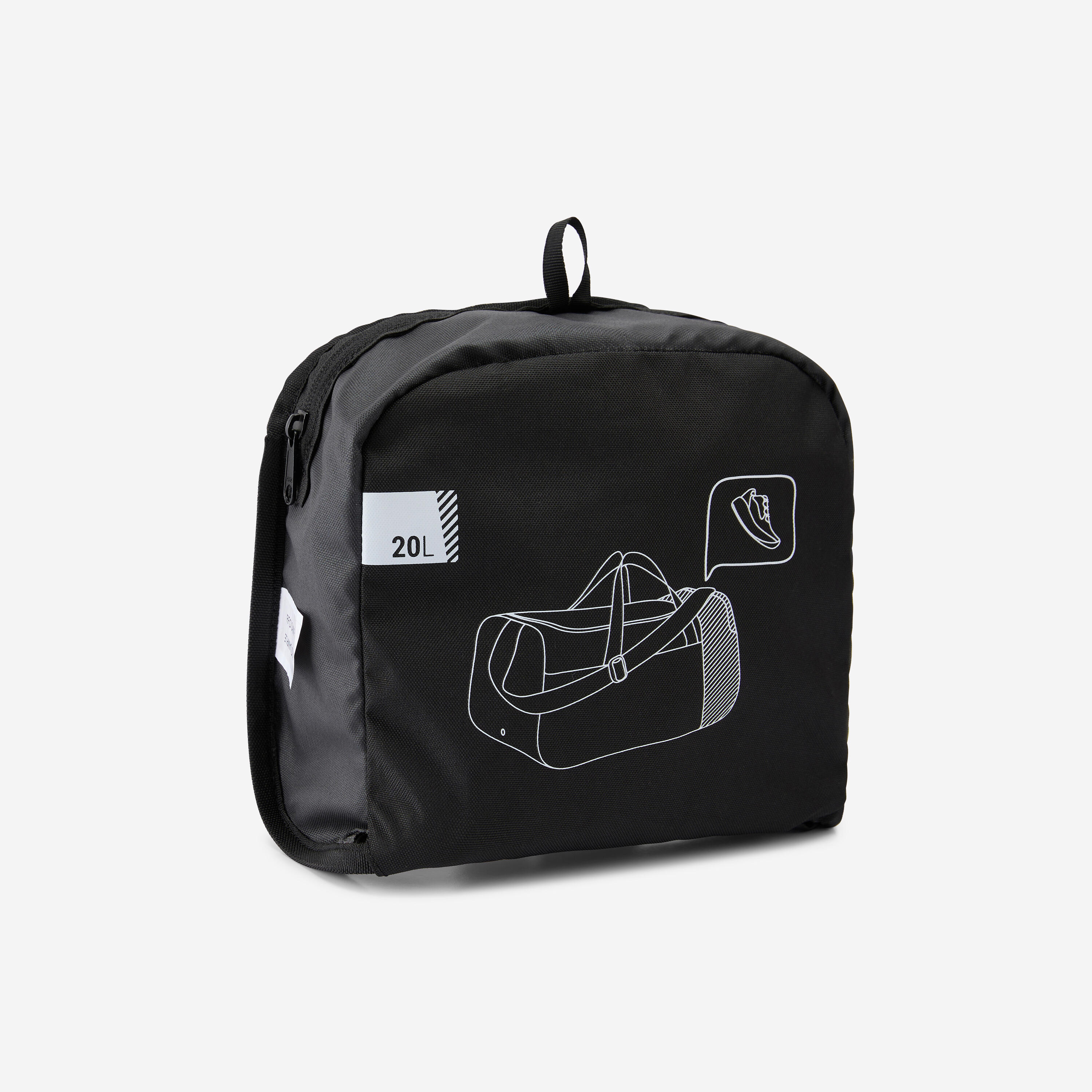 Sports Duffle Bag with Shoulder Strap 20 L, Essential - DECATHLON