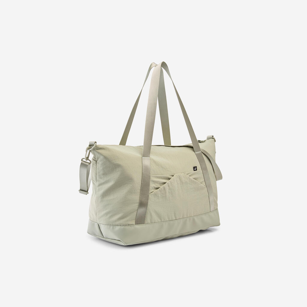 תיק לציוד ספורט 28 ליטר, עם רצועה וכיס עמיד במים* - ירוק