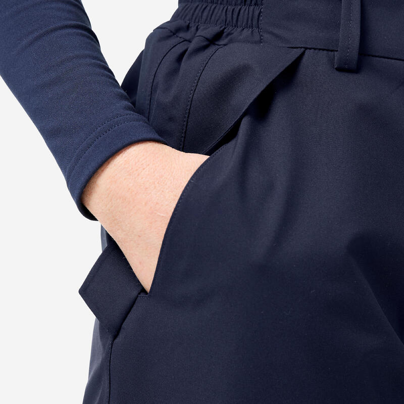 Pantalon impermeabil golf RW500 Bleumarin Damă