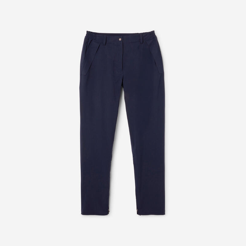 Pantalon impermeabil golf RW500 Bleumarin Damă