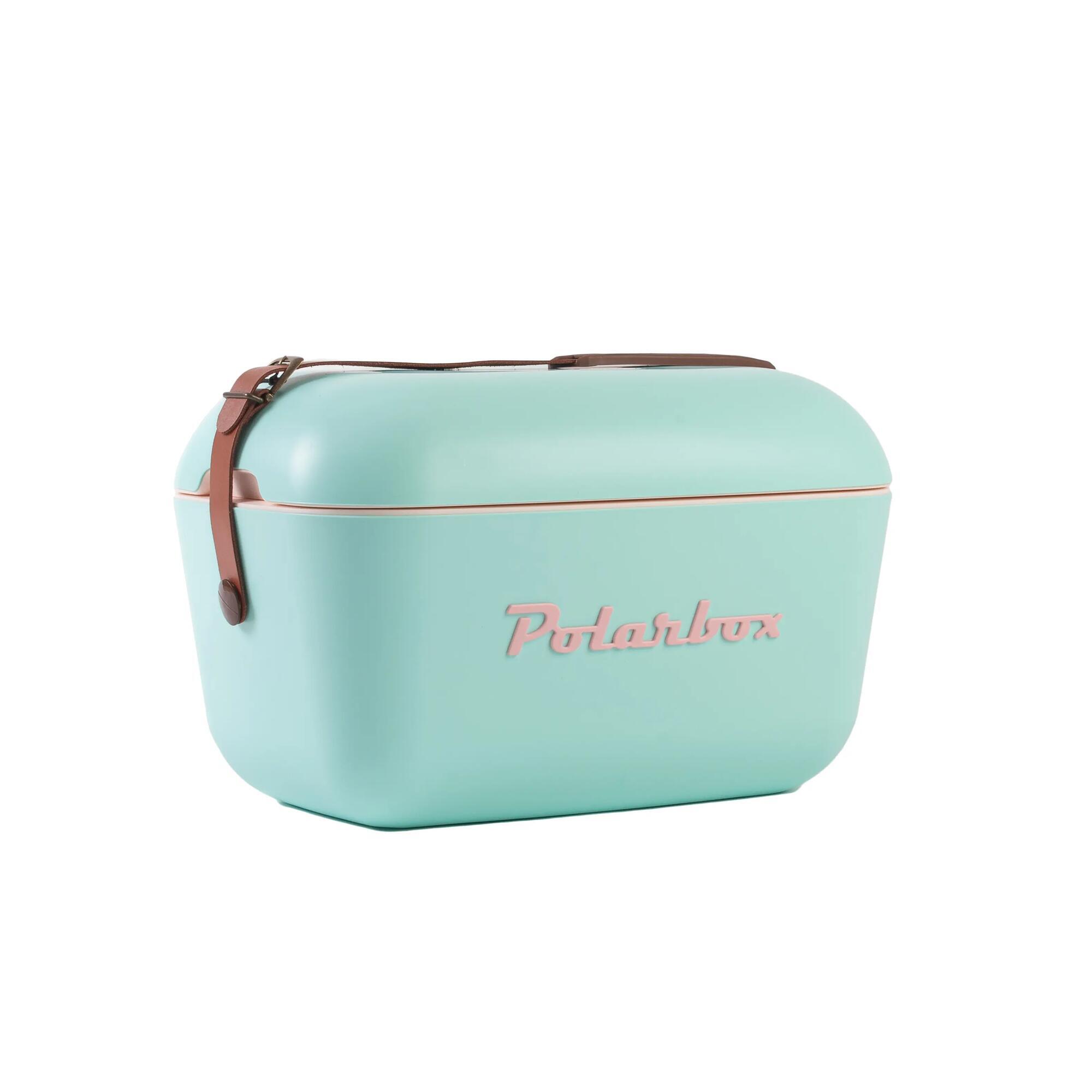 Geleira 20 litros vintage verde água polarbox