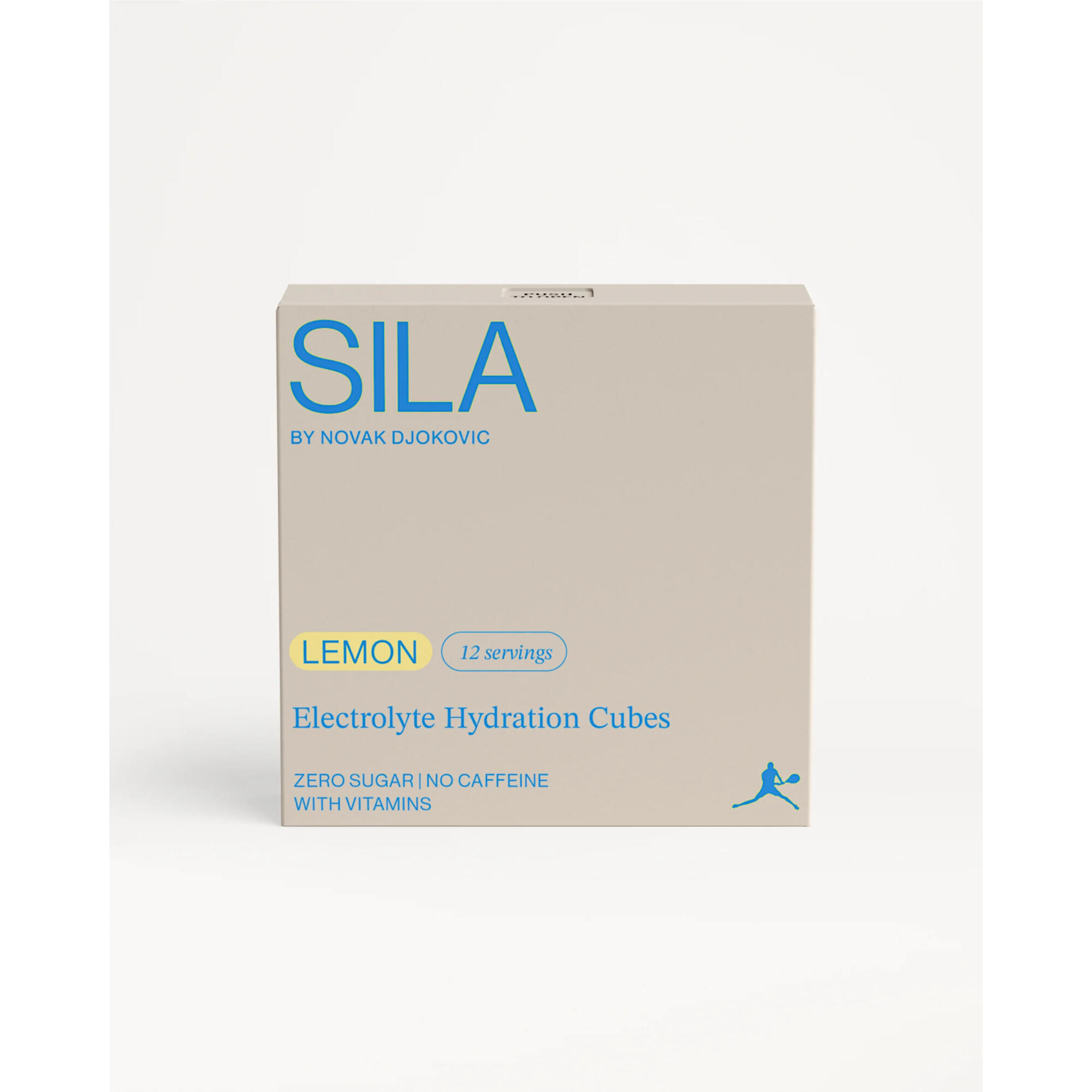 WATERDROP SILA 12-Pack Lemon Electrolyte Hydration Cubes