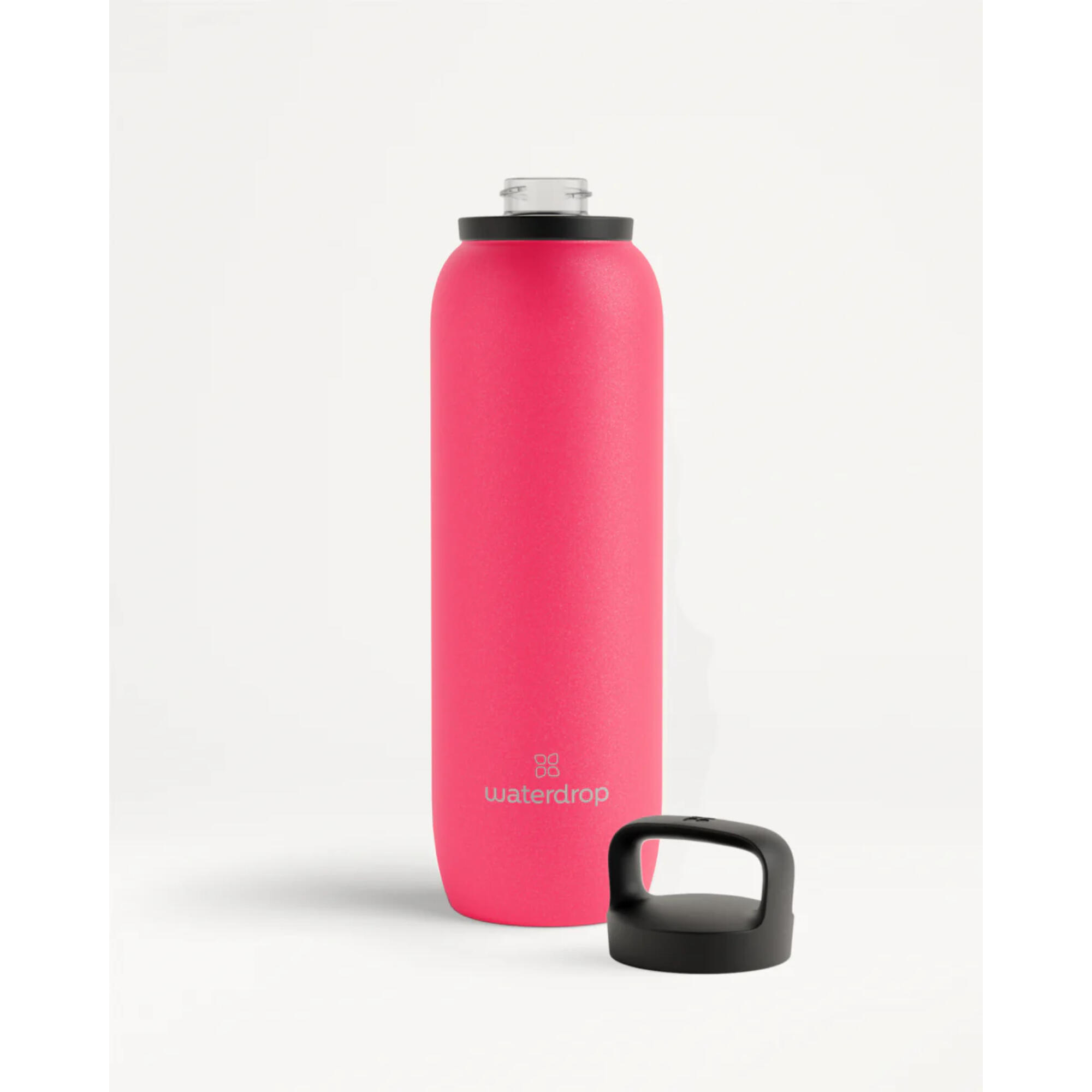 WATERDROP All-Purpose Steel 1000ml Bottle - Neon Pink