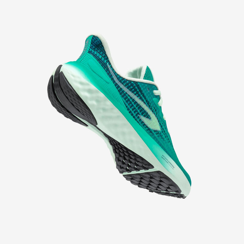 Chaussures de running enfant - KIPRUN K500 FAST vert turquoise