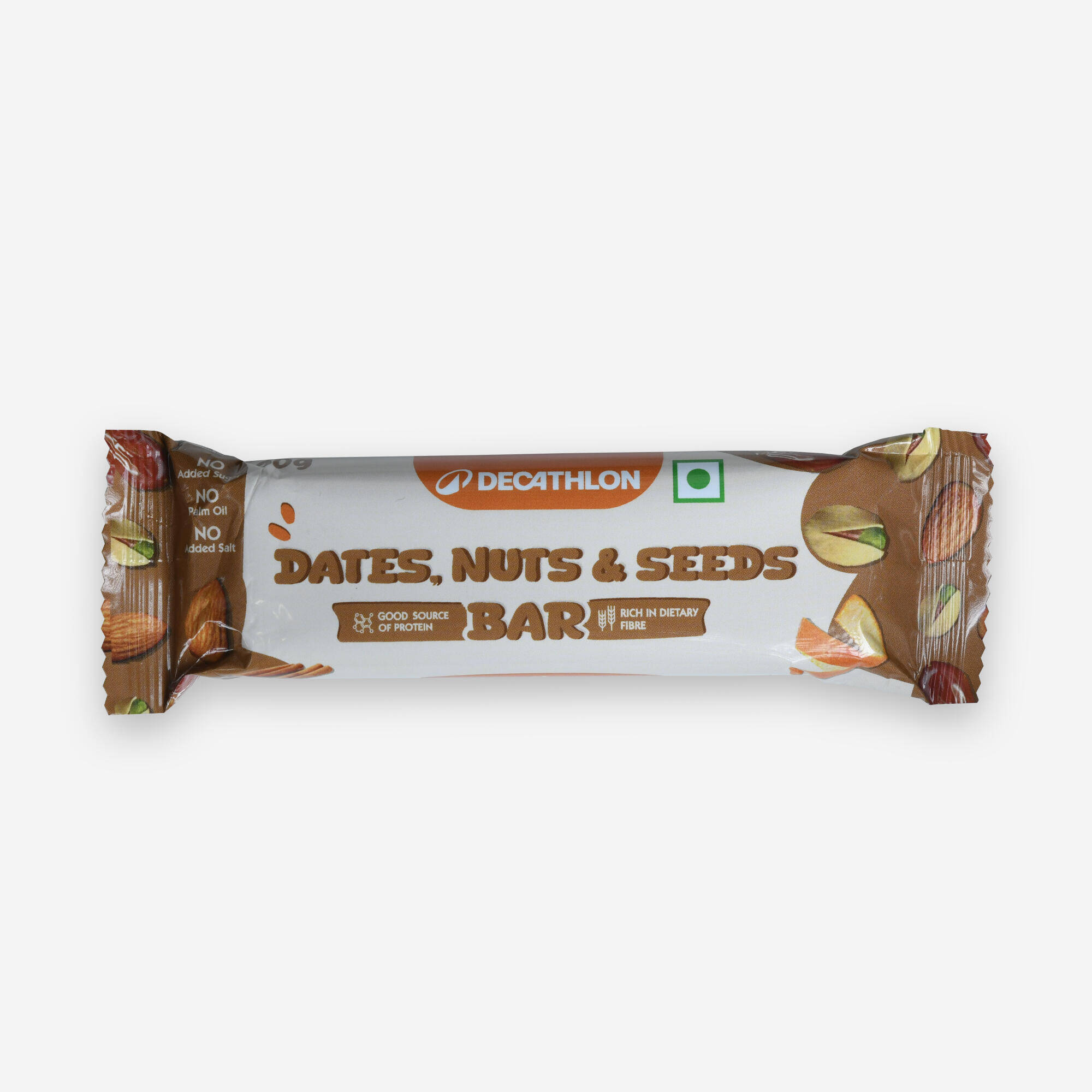 Dates Nuts & Seeds Bar -  Orange Cinnamon -  1