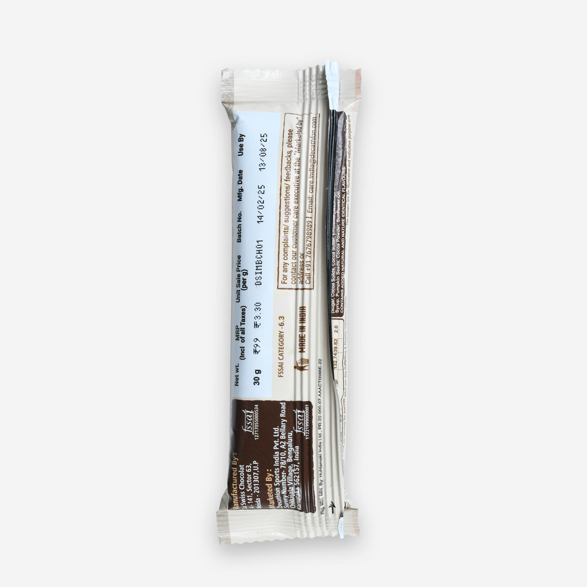 MUESLI BAR CHOCOLATE