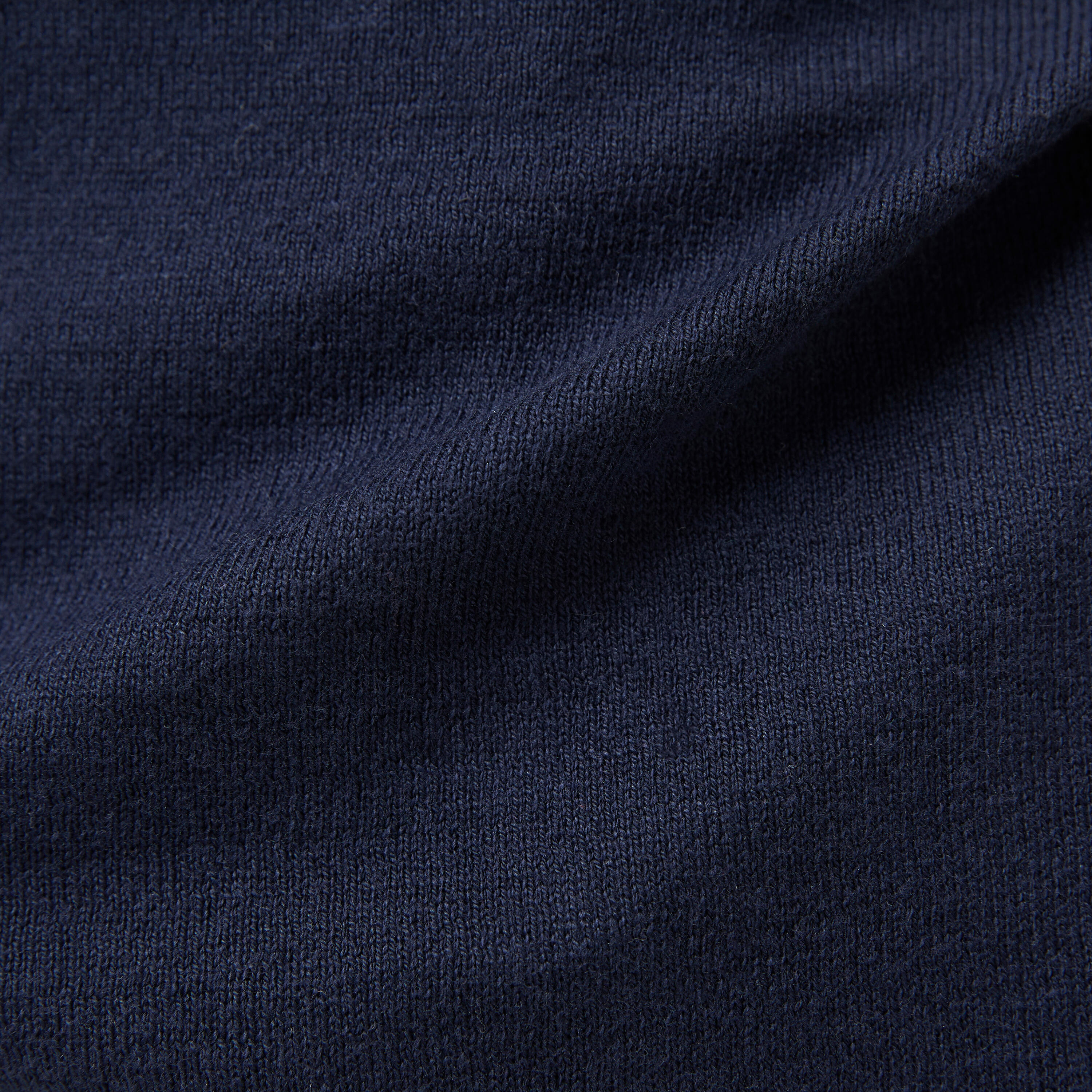 Winddichter Golfpullover mit Stehkragen und Reissverschluss für Damen MW500 blau 7/8