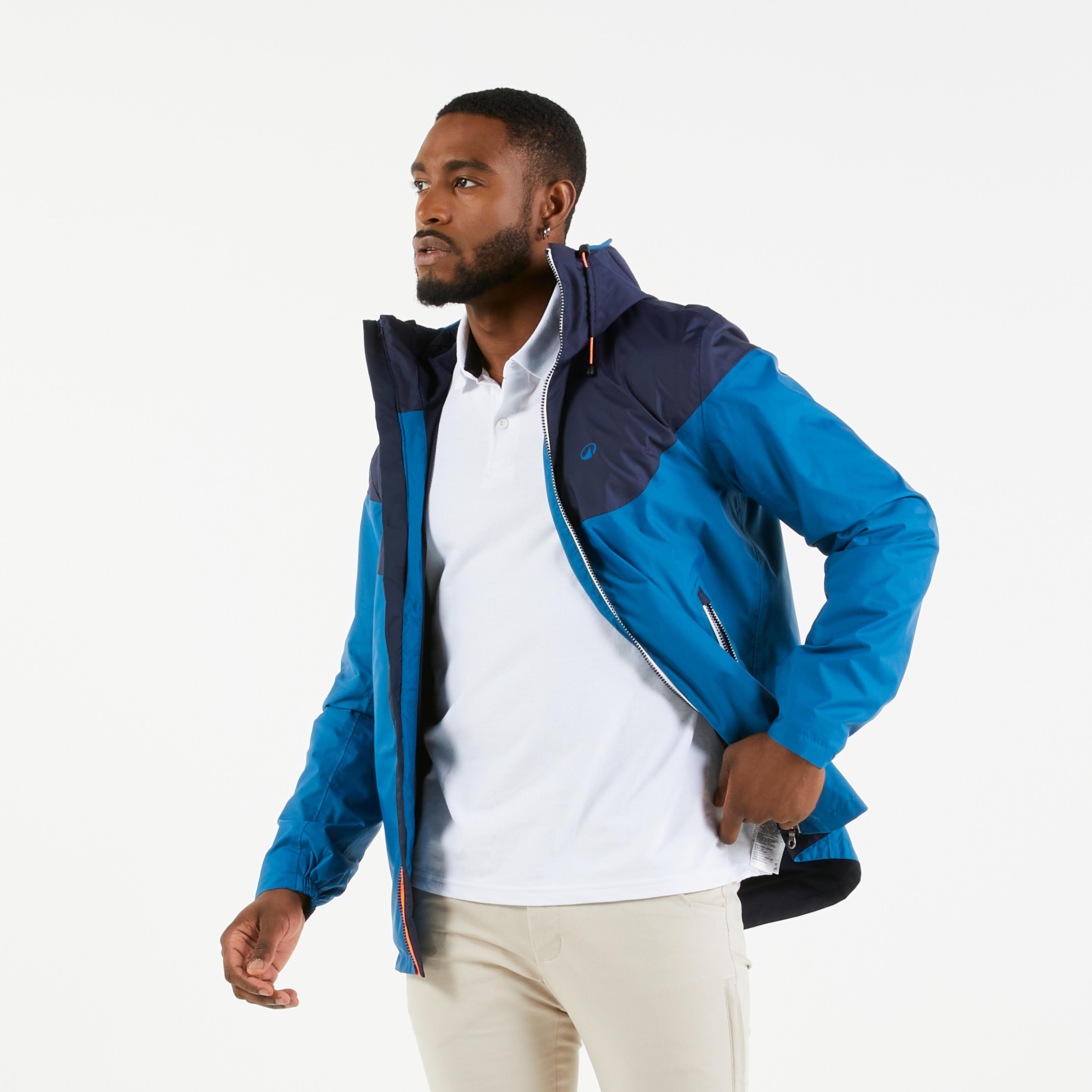 TRIBORD Segeljacke Herren wasserdicht winddicht ‒ Sailing 100 blau/blau DDY | 03608459529706 TRIBORD Segeljacke Herren wasserdicht winddicht ‒ Sailing 100 blau/blau DDY | 03608459529706