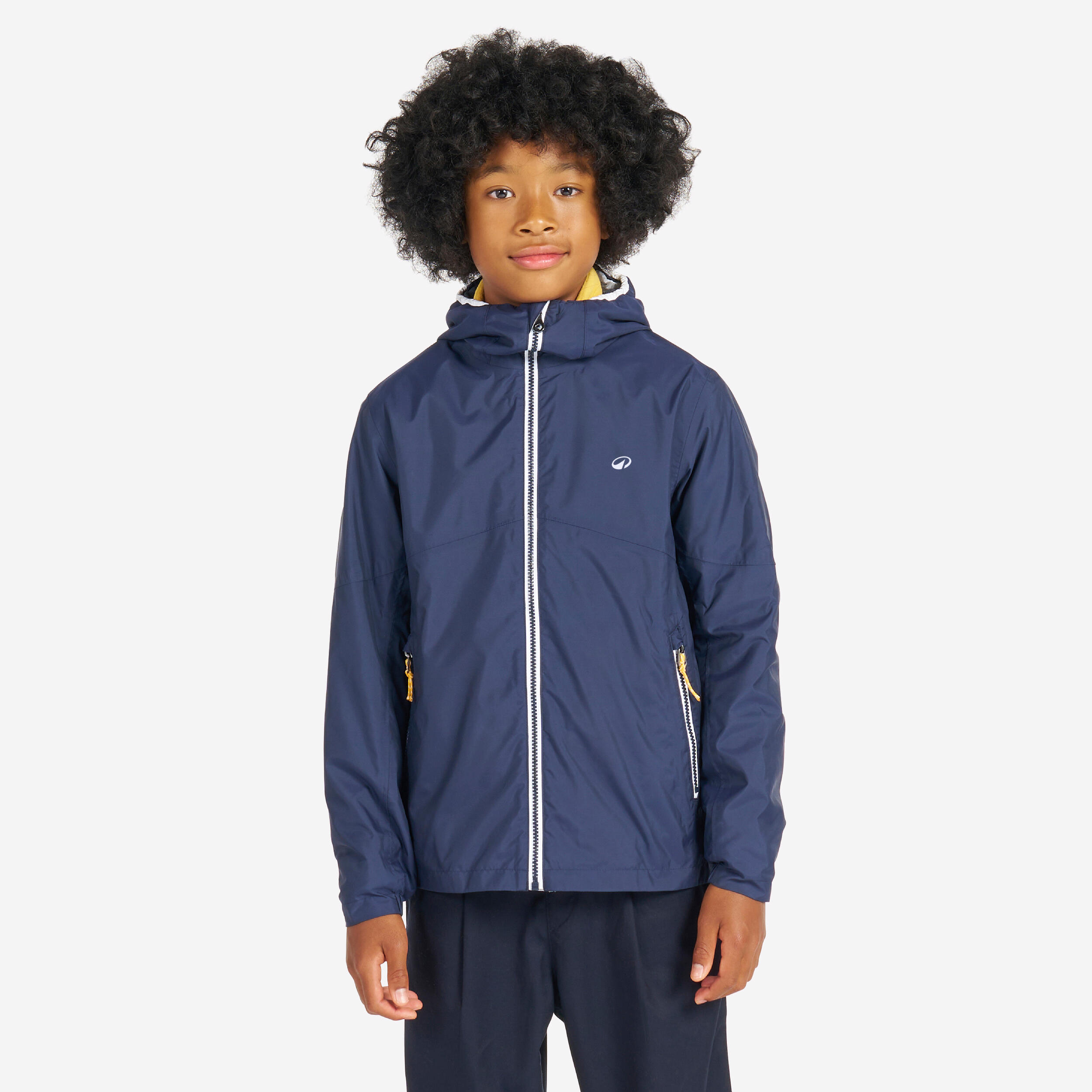 Kid's Waterproof Sailing Jacket 100 - Navy