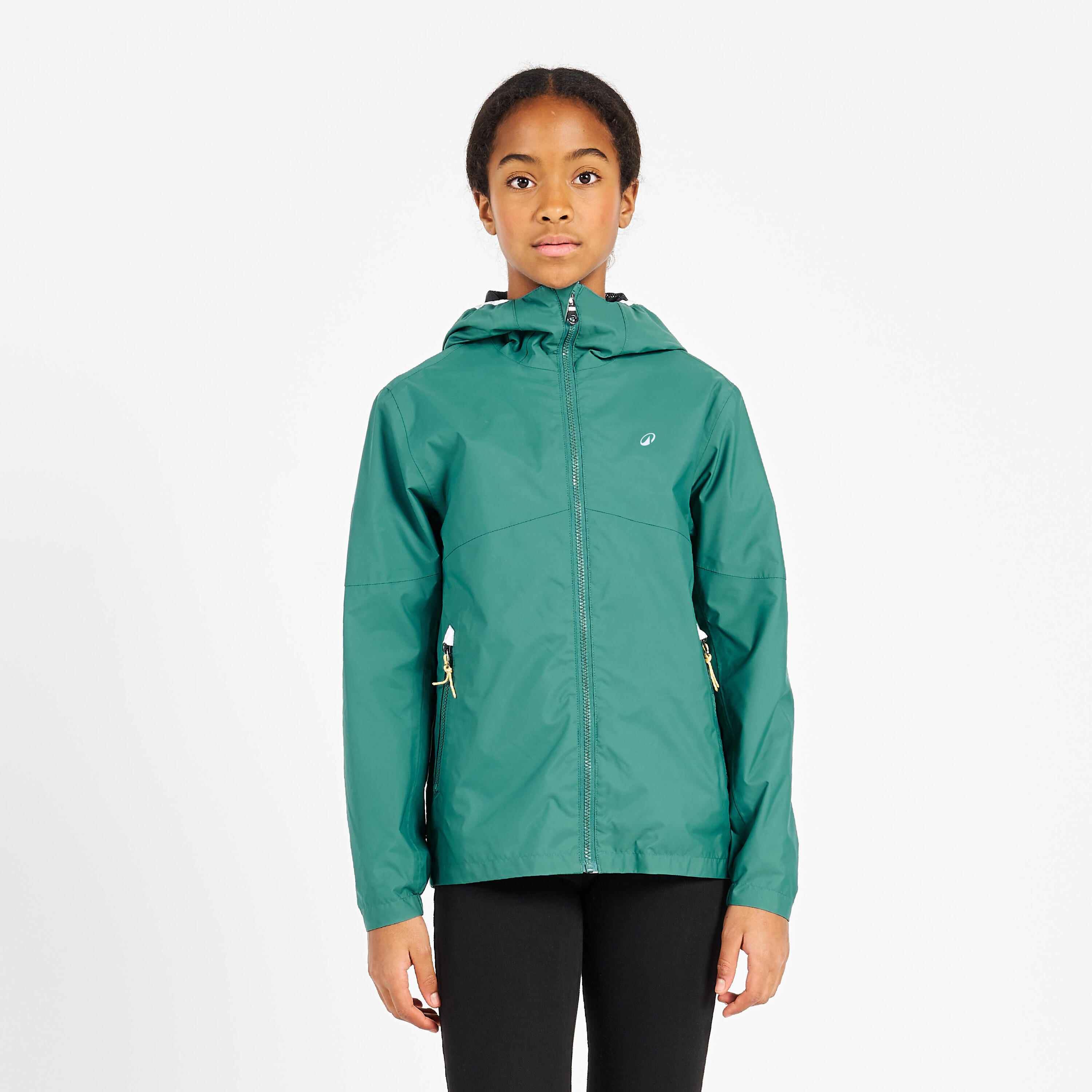TRIBORD Giacca vela bambino SAILING 100 impermeabile verde