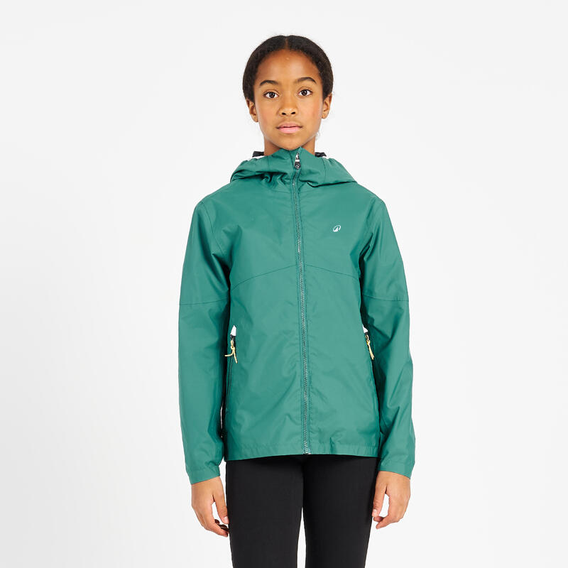 Veste imperméable de voile - veste de pluie SAILING 100 Enfant vert