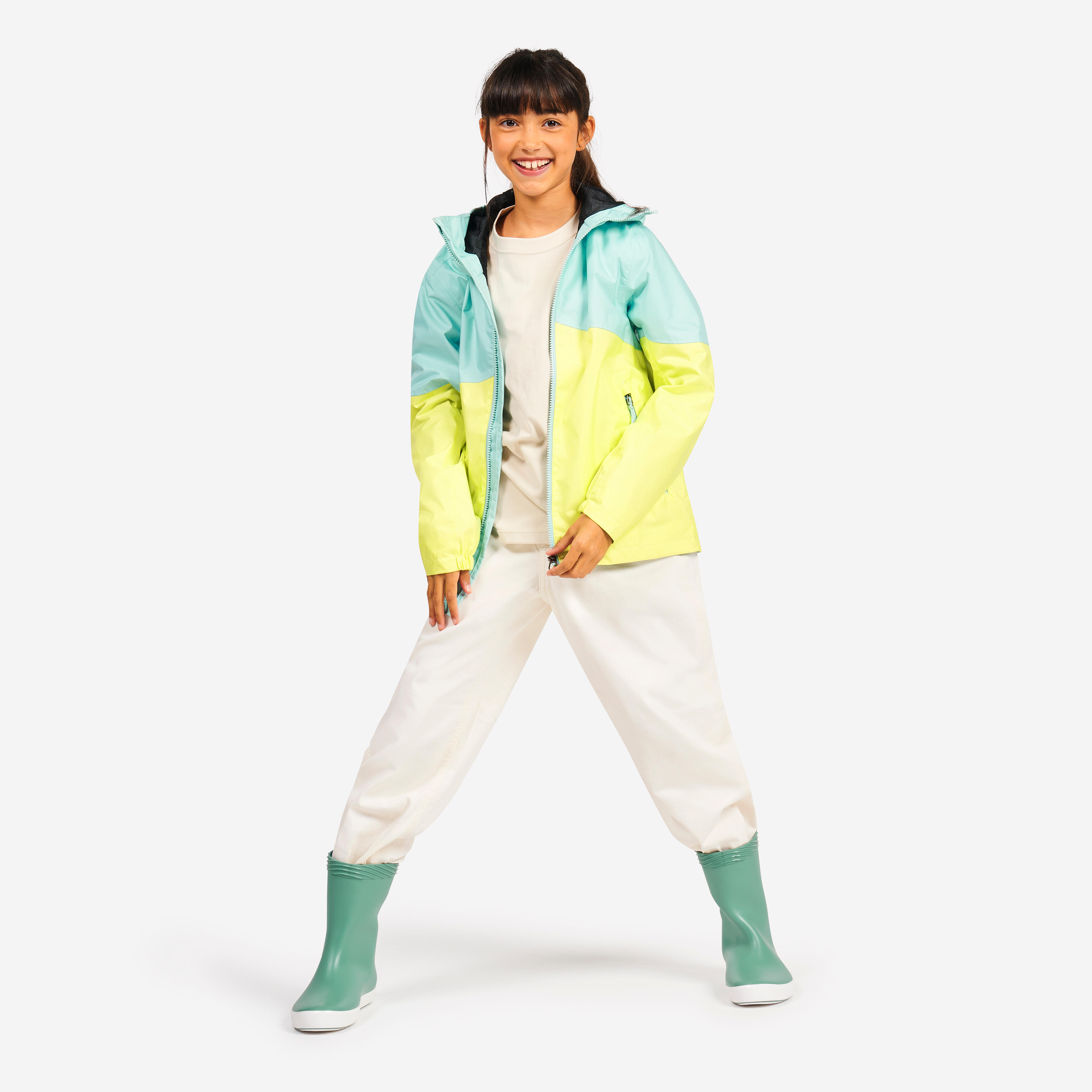Kids’ Waterproof Sailing Jacket – 100 - TRIBORD