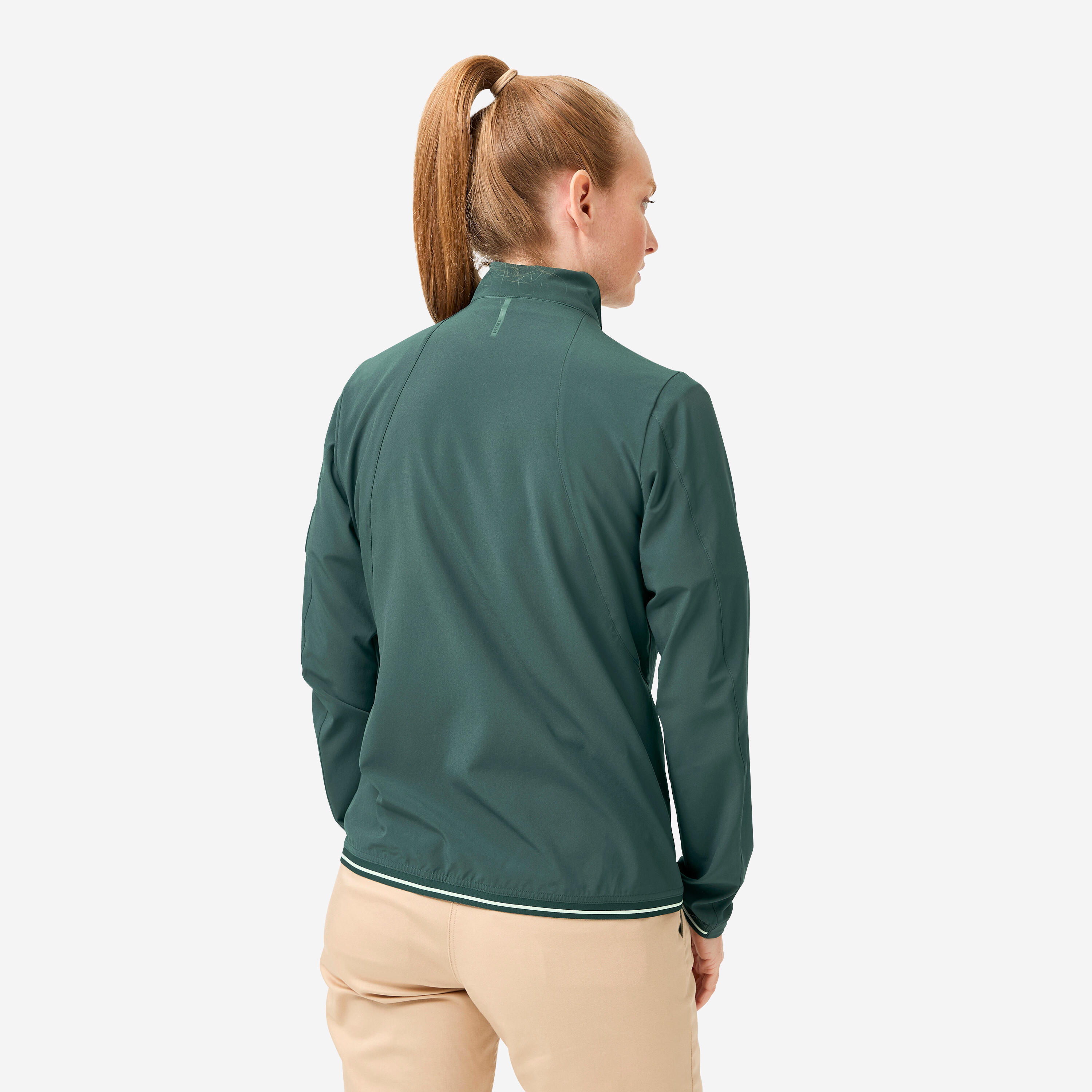Waterafstotend dameswindjack voor golf RW500 groen 4/7
