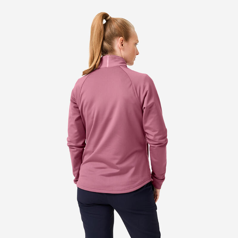 Veste hiver golf Femme, CW500 rose foncé