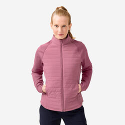 Veste hiver golf Femme, CW500 rose foncé