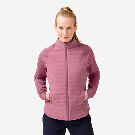 Veste hiver golf Femme - CW500 blanc cassé