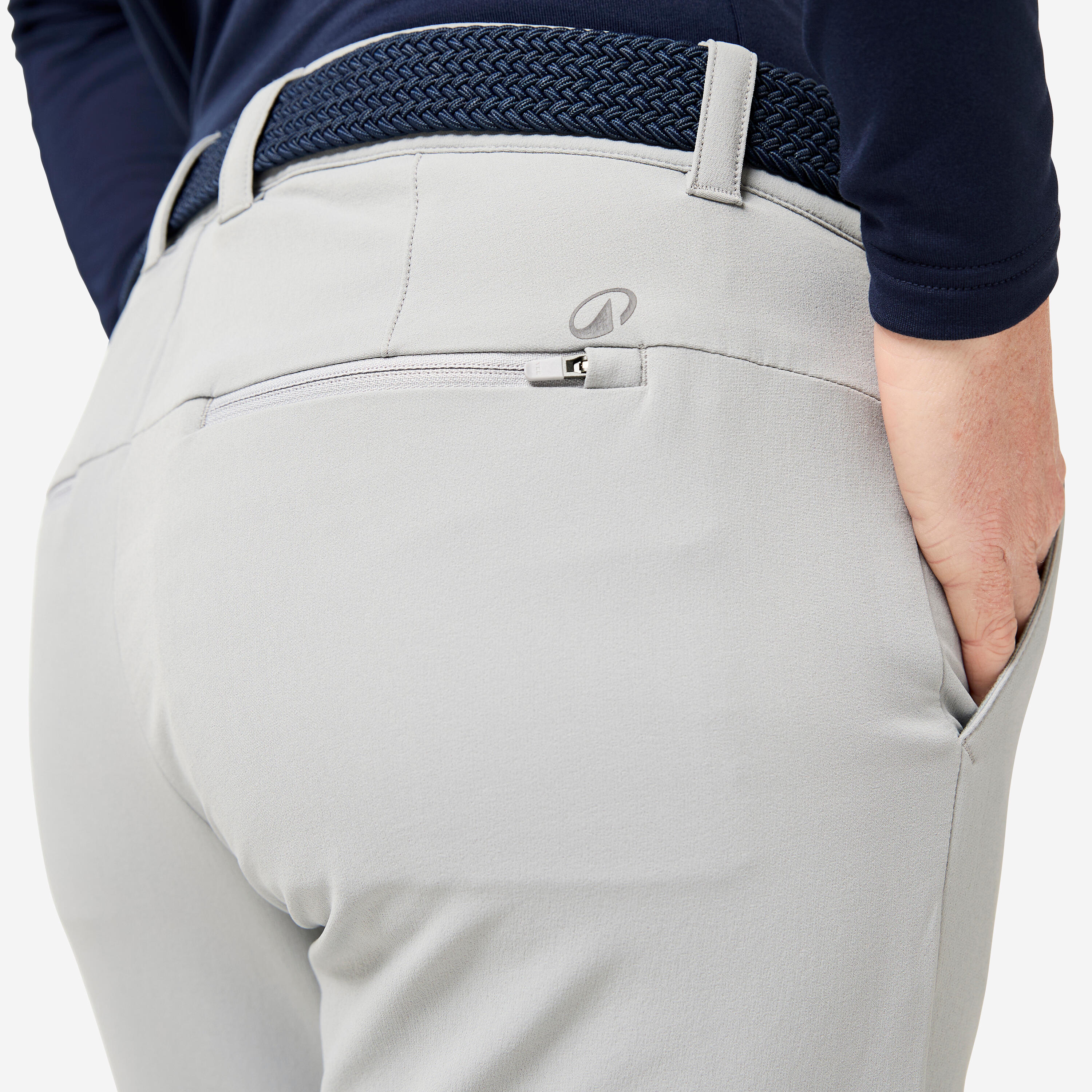 Pantaloni invernali golf donna CW 500 grigi 5/7