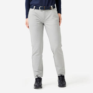 Pantalón de golf invierno mujer, CW500 gris