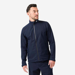 Veste de pluie de golf imperméable Homme, RW500 bleu marine