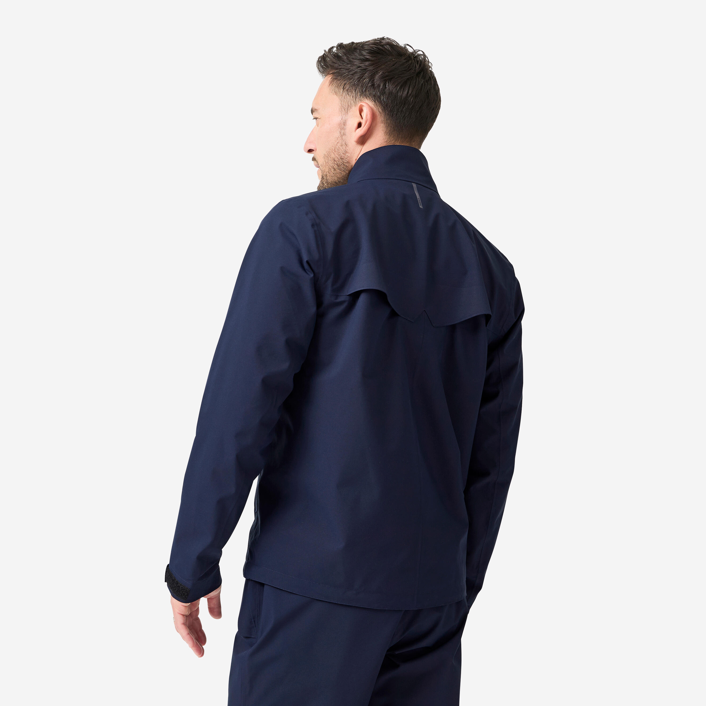 Wasserdichte Golf-Regenjacke Herren, RW500 marineblau 6/14
