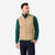 Doudoune de golf sans manches homme, MW500 beige
