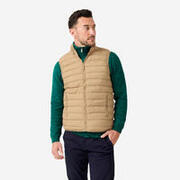 Vestă de golf MW500 Bej Bărbați