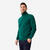 Pull de golf col montant zippé Homme, MW500 vert