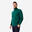Pull de golf col montant zippé Homme, MW500 vert