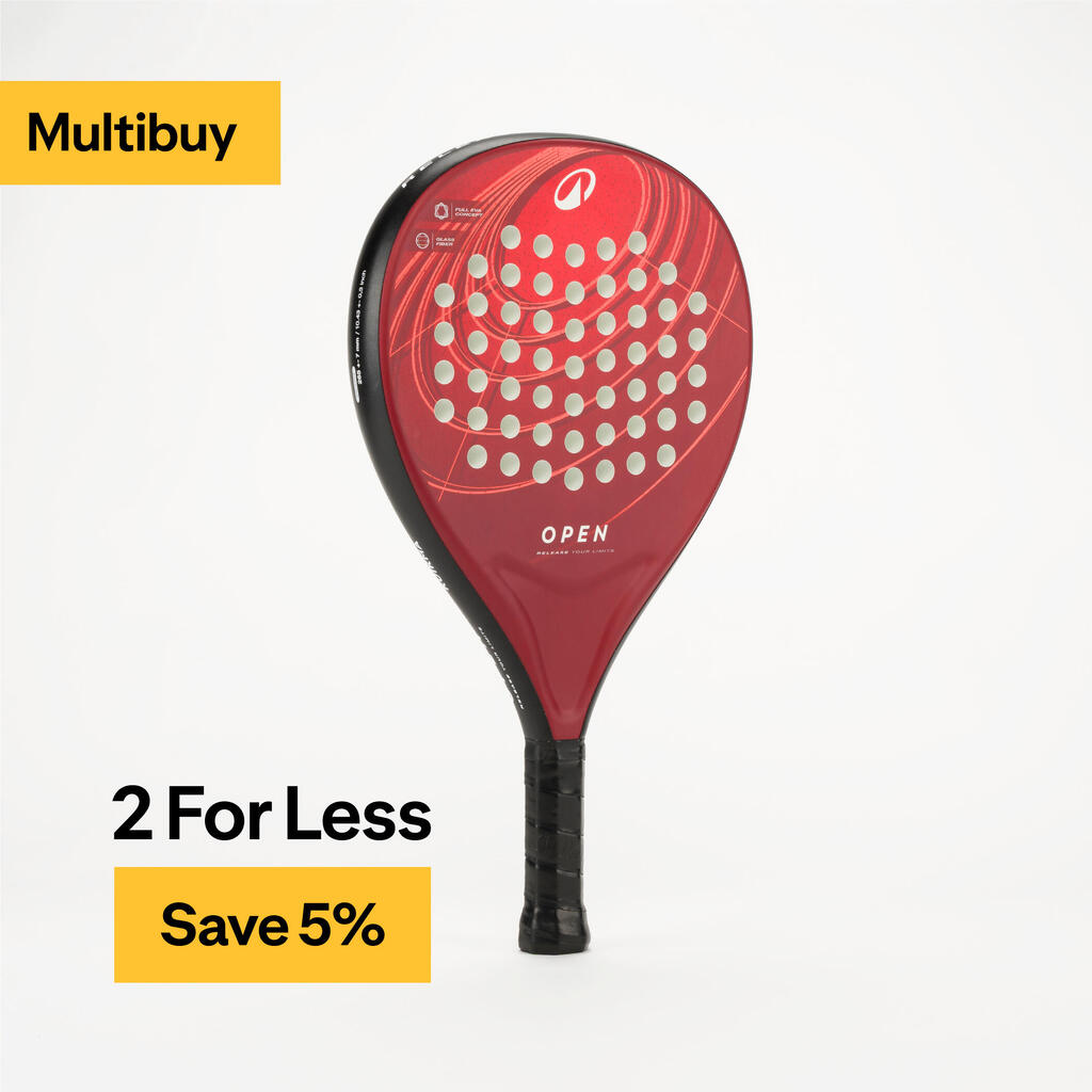 Adult Padel Racket PR Open - Red