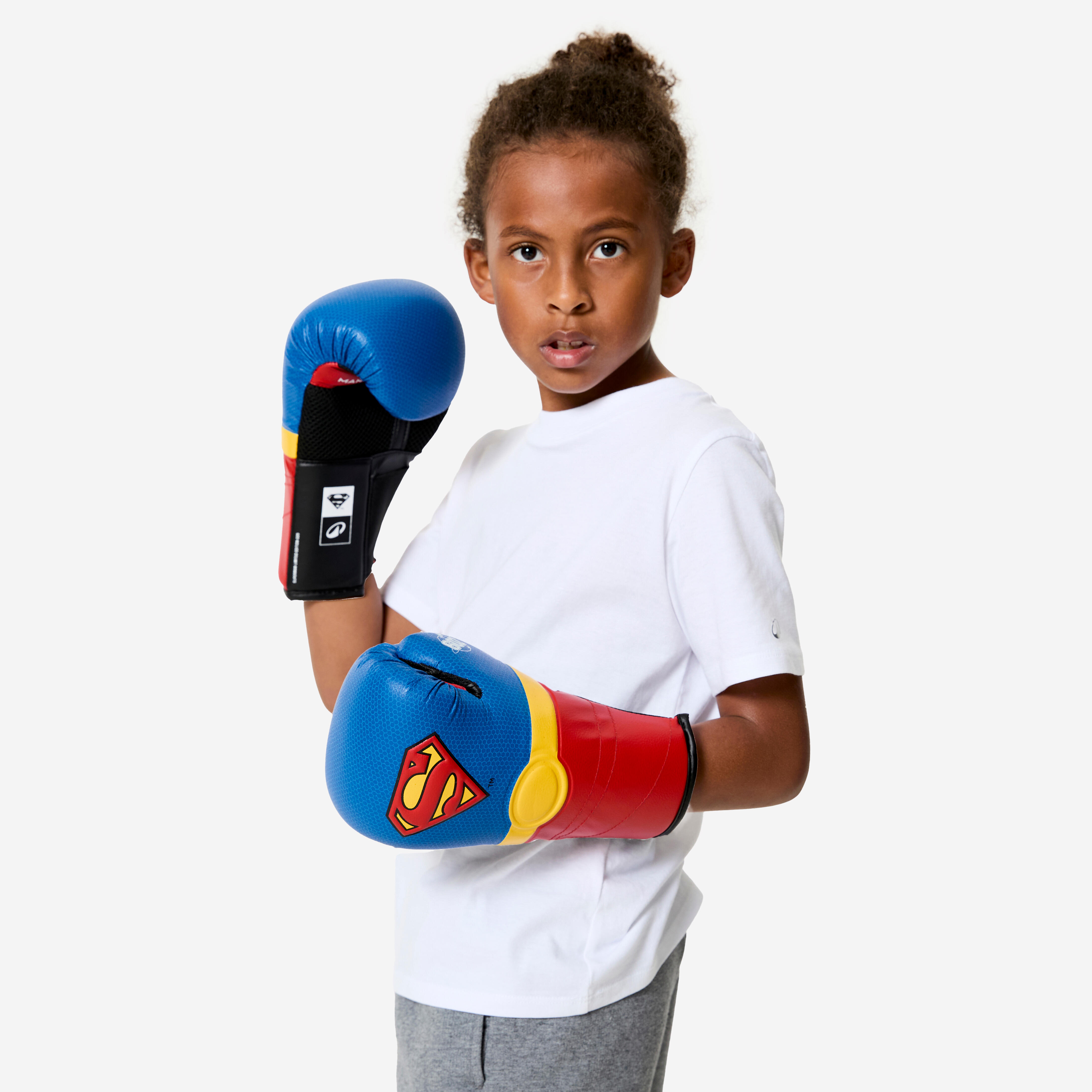 Ducomi Gants De Boxe Pour Enfants Avec Bracelet Réglable - Protection Des Articulations Pendant Le Poinçonnage De Grappin De Sparring - Convient Aux