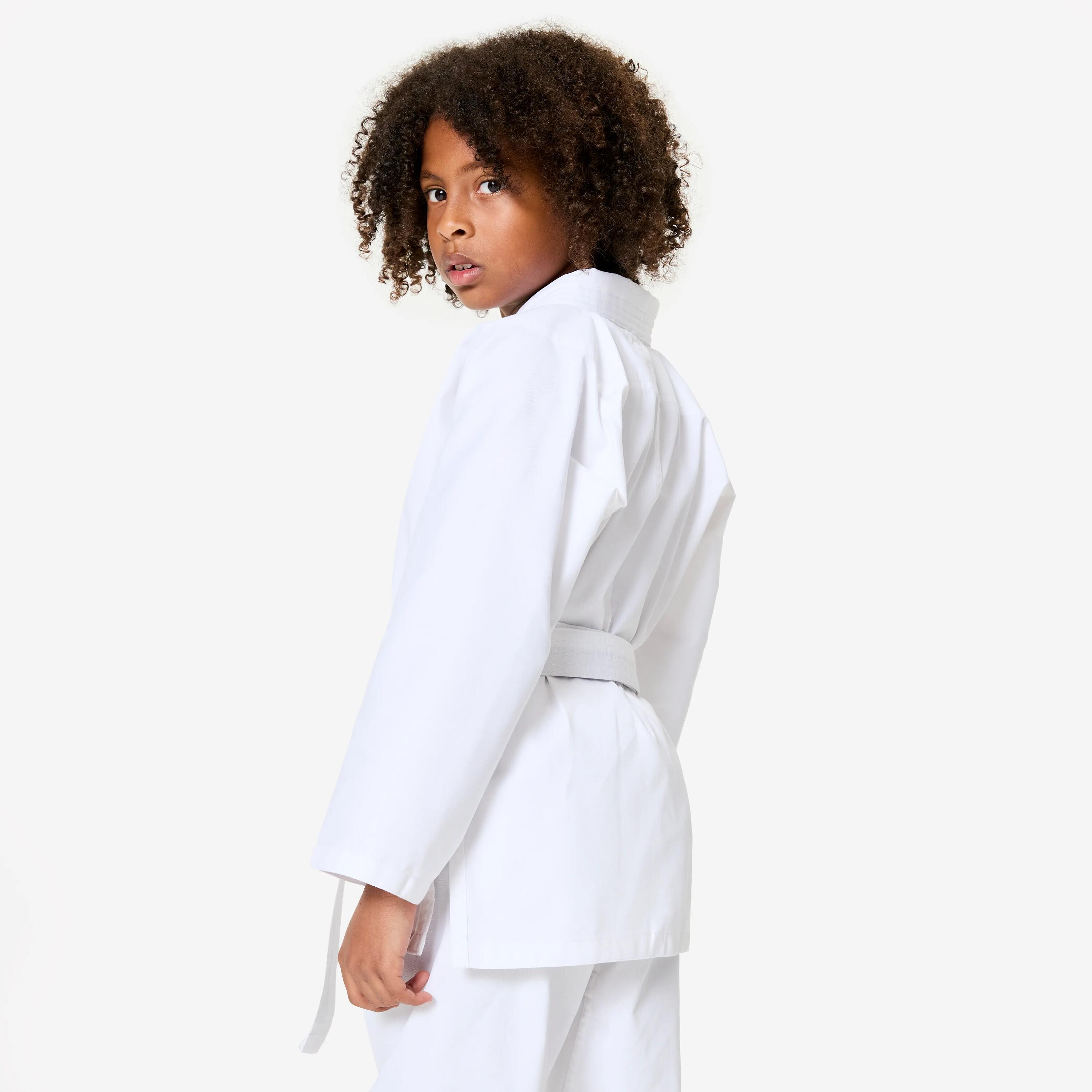 Kimono de judo nivel începător Alb Copii 9/43