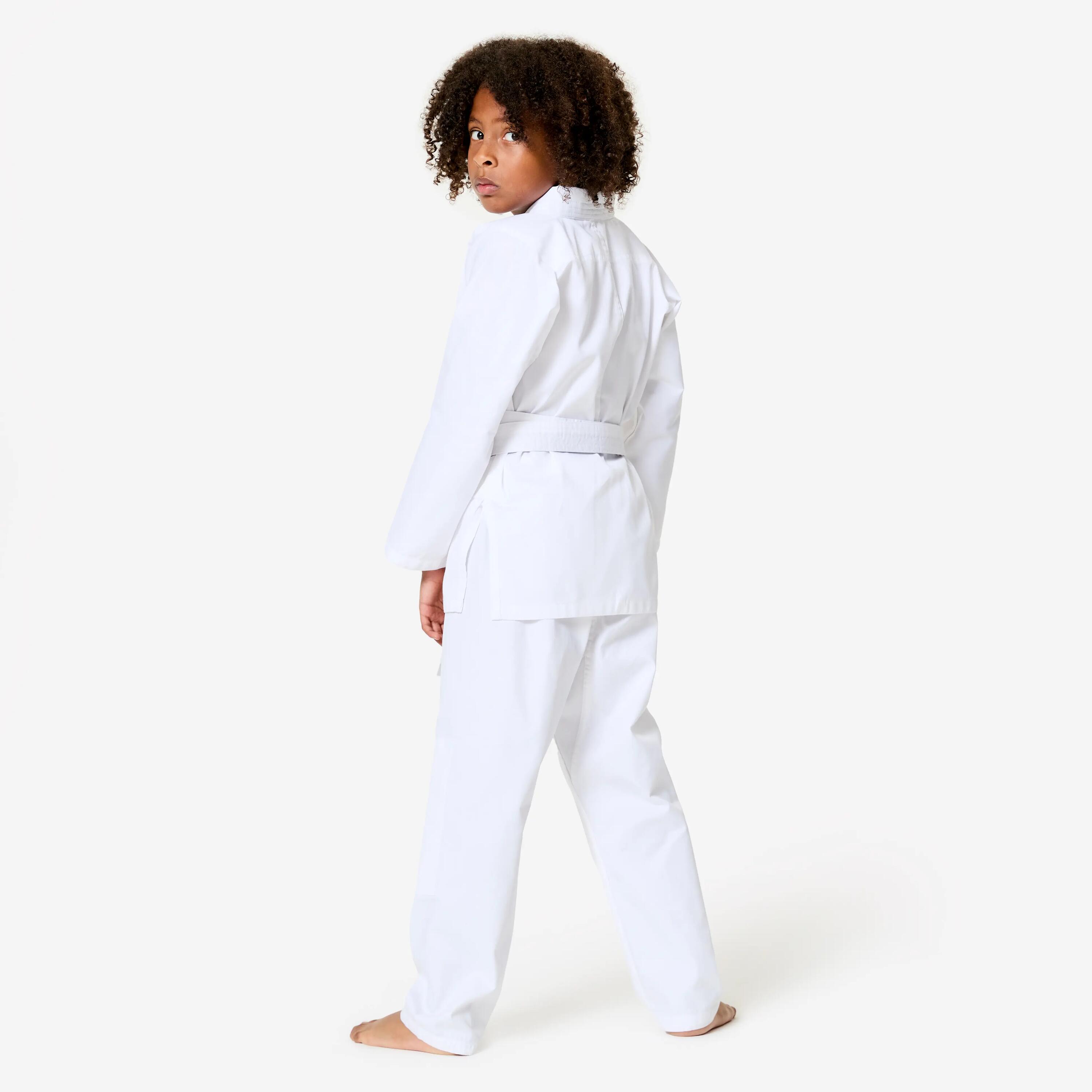 Kimono de judo nivel începător Alb Copii 8/43