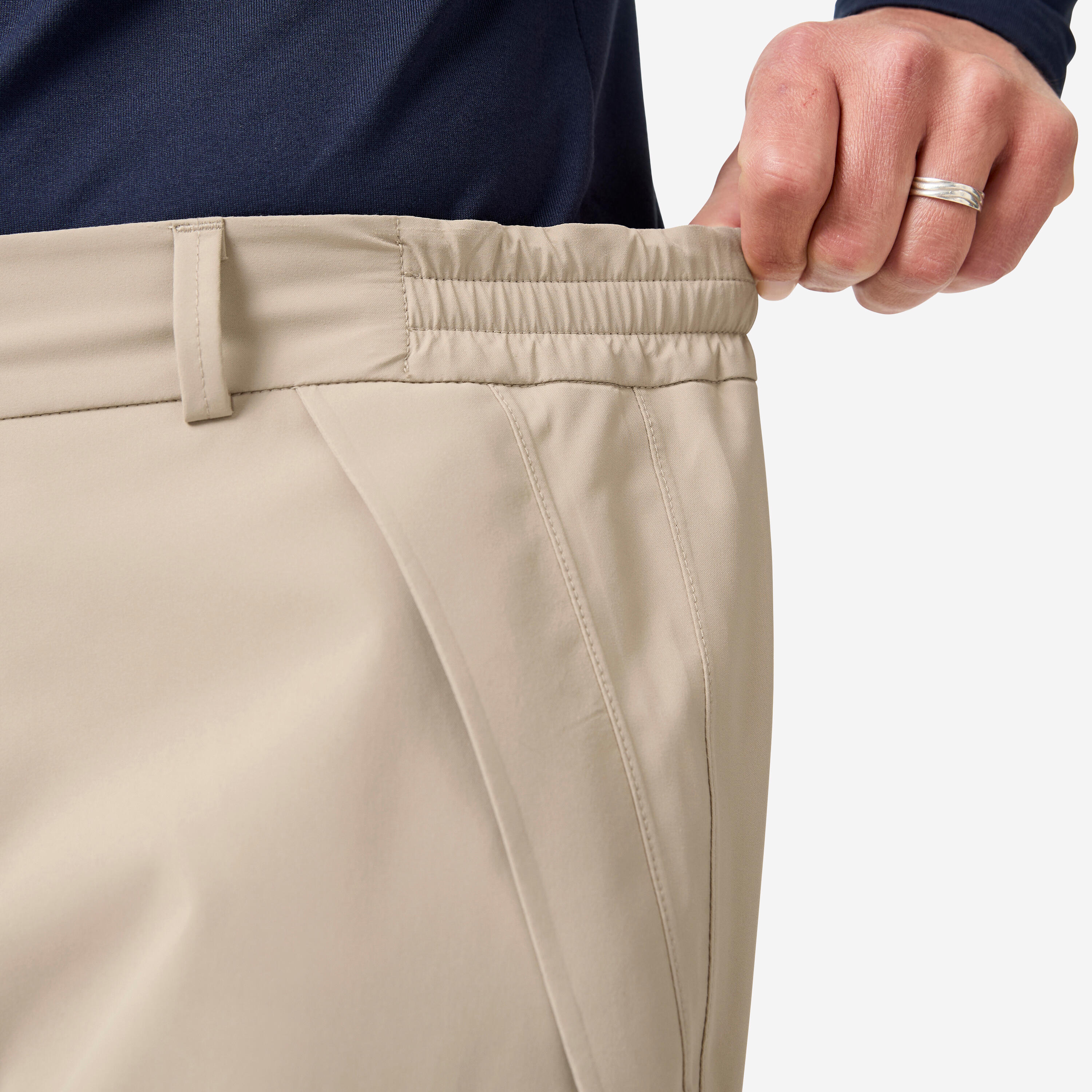 FootJoy Femmes Pantalon Imperméable HydroKnit Marine Standard Long