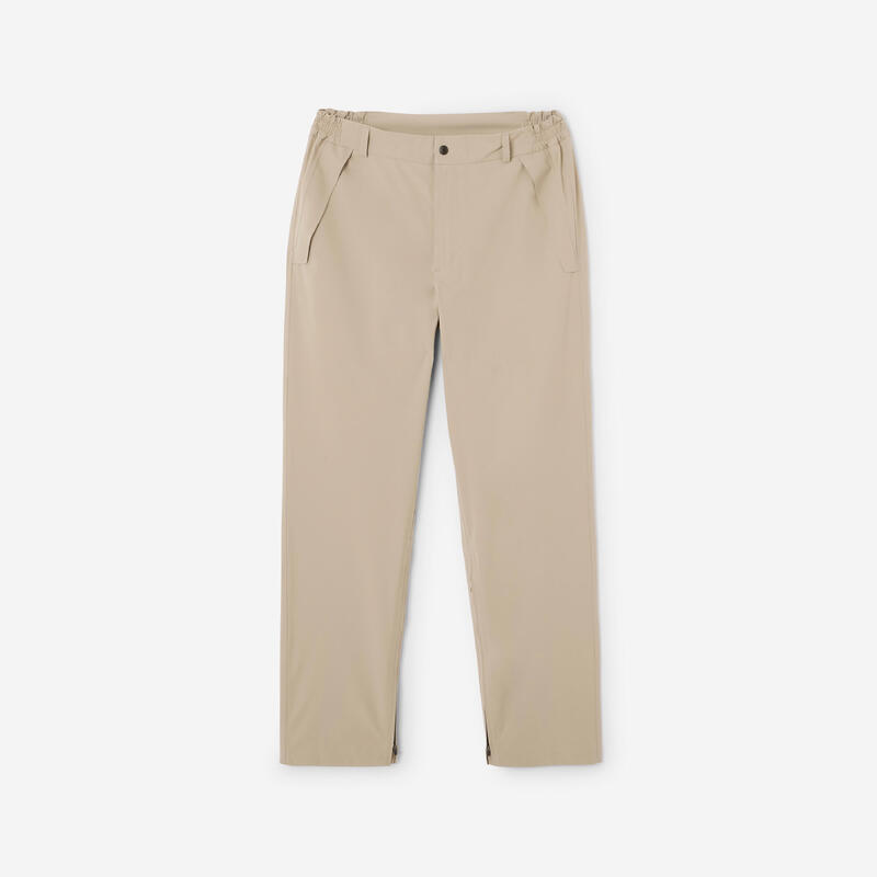 Pantalon impermeabil de ploaie golf RW500 Bej