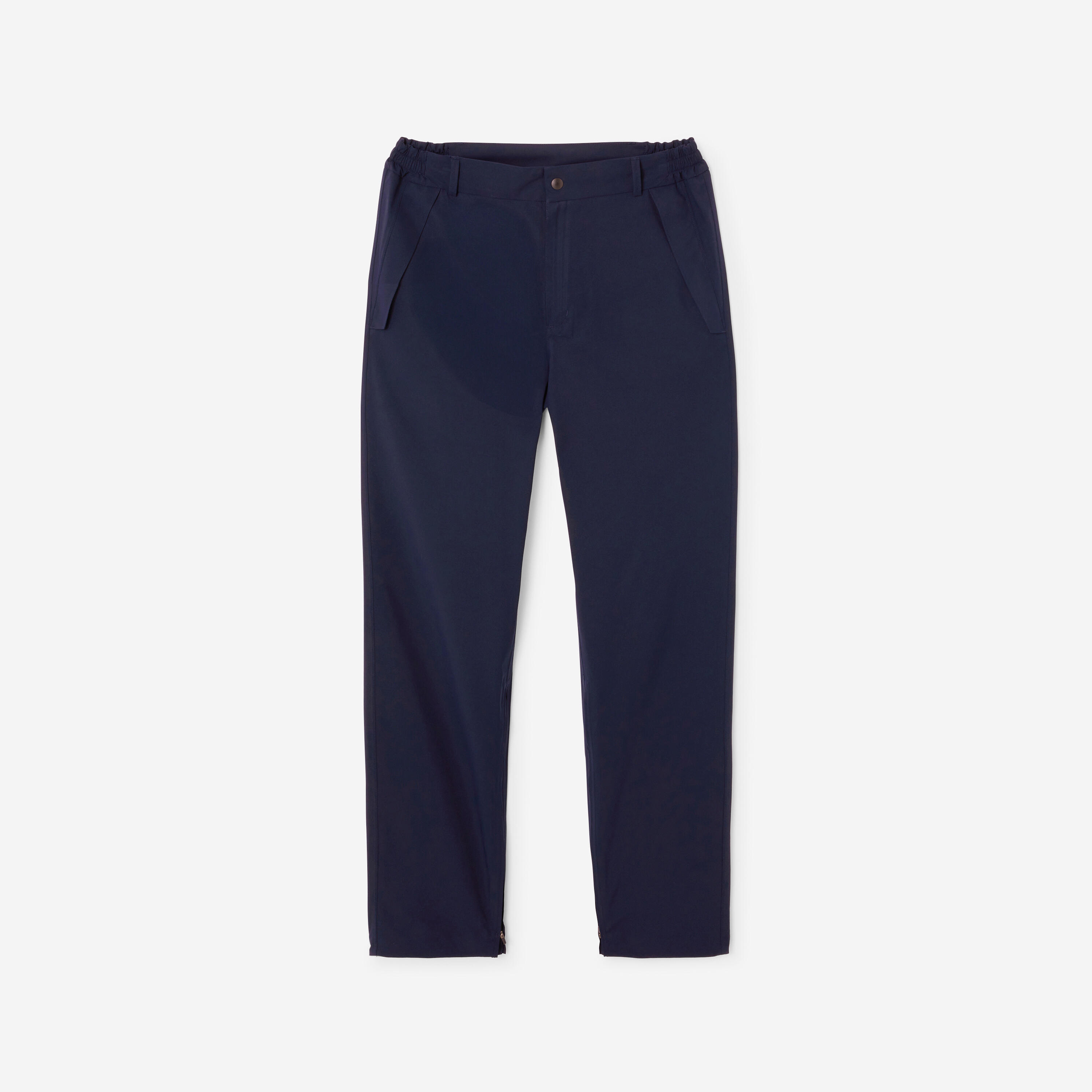 Wasserdichte Golf-Regenhose Herren, RW500 marineblau 9/13