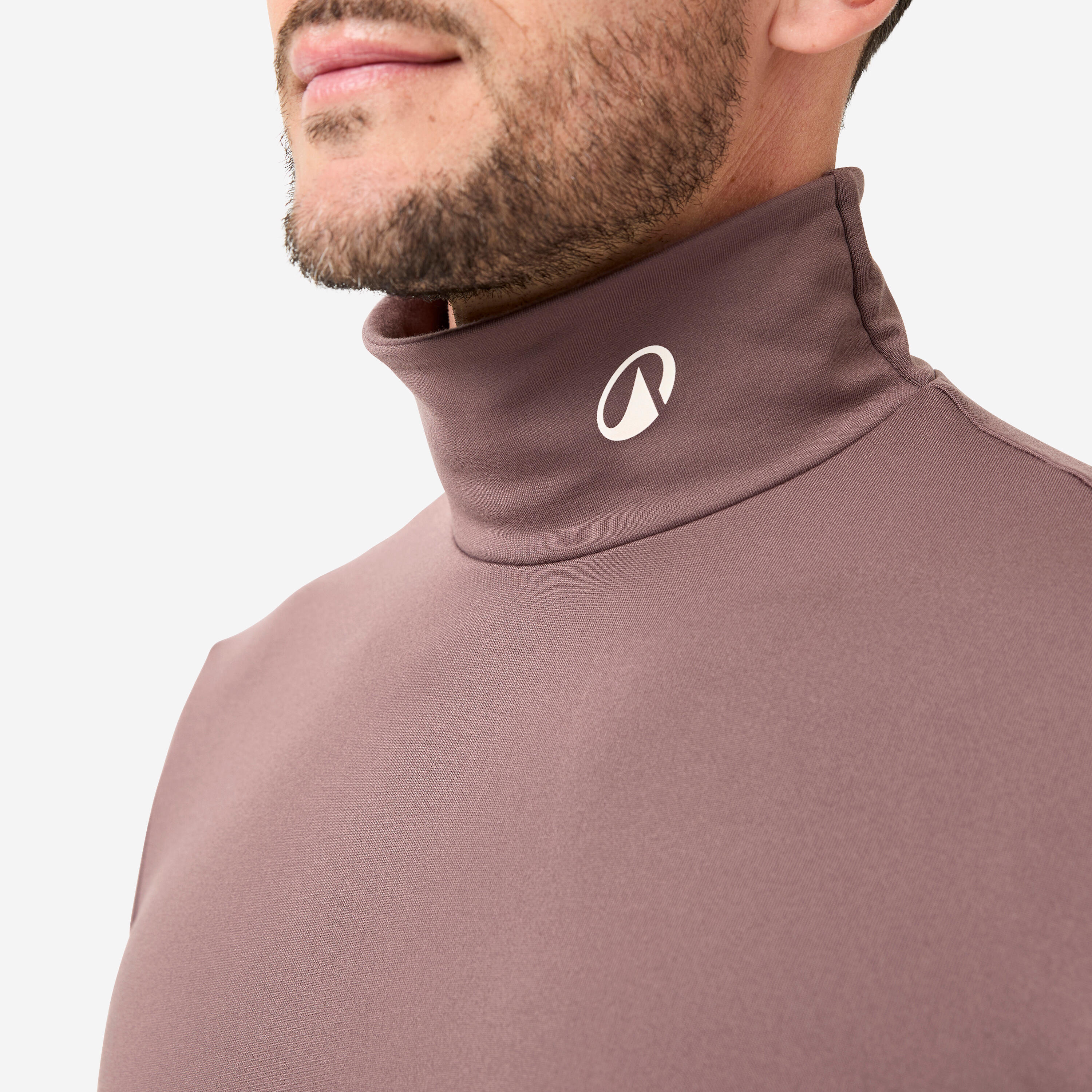 Dolcevita termico golf uomo CW 500 marrone 3/7