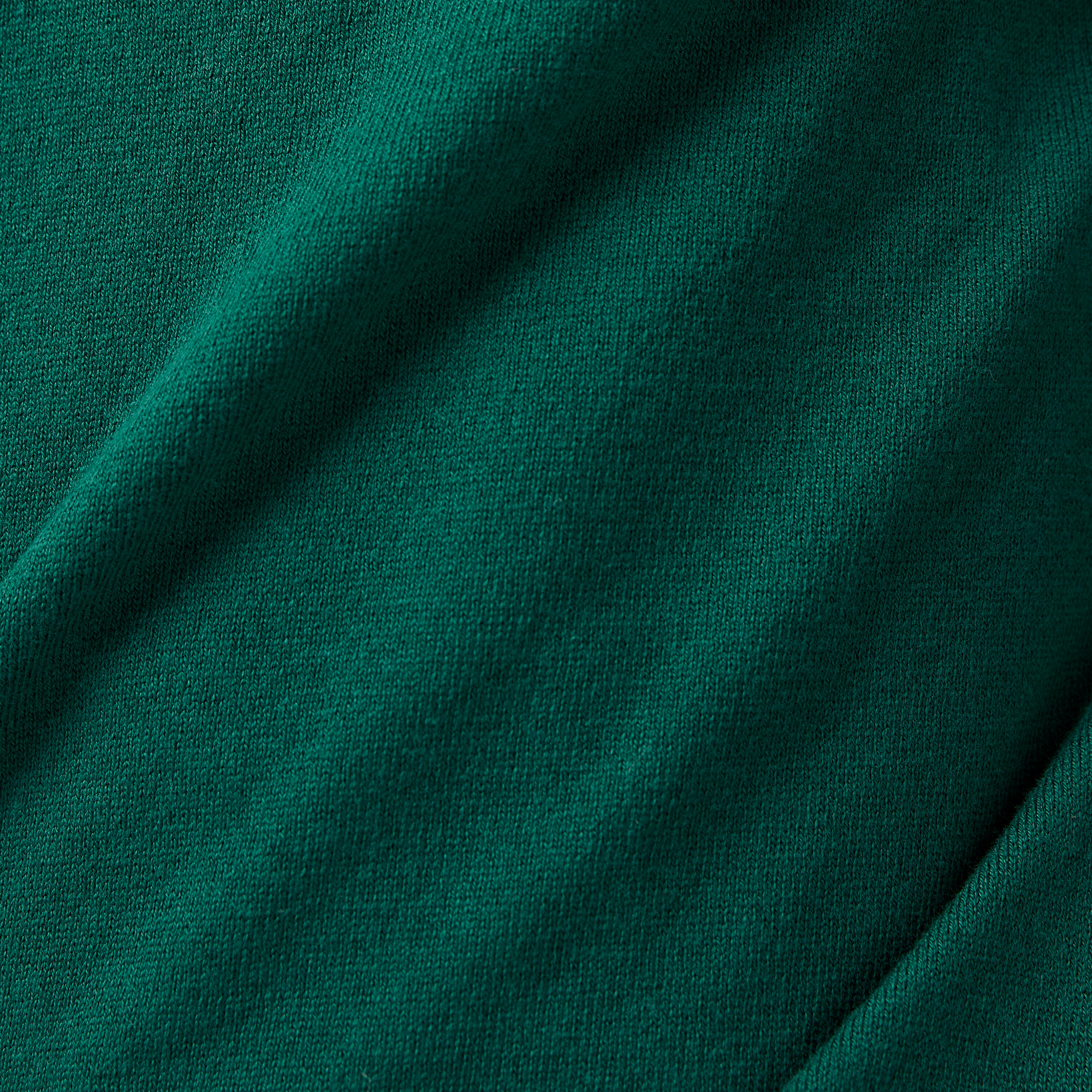 Jersey de golf 100 % algodón cuello V hombre, MW100 verde 6/8