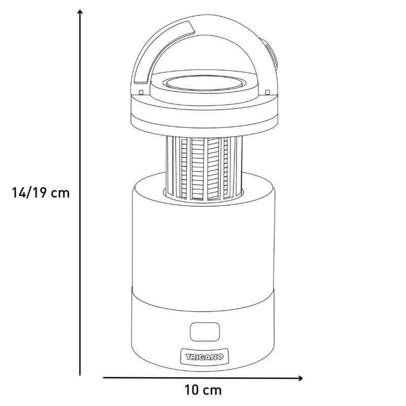 Lanterne anti-moustique TRIGANO