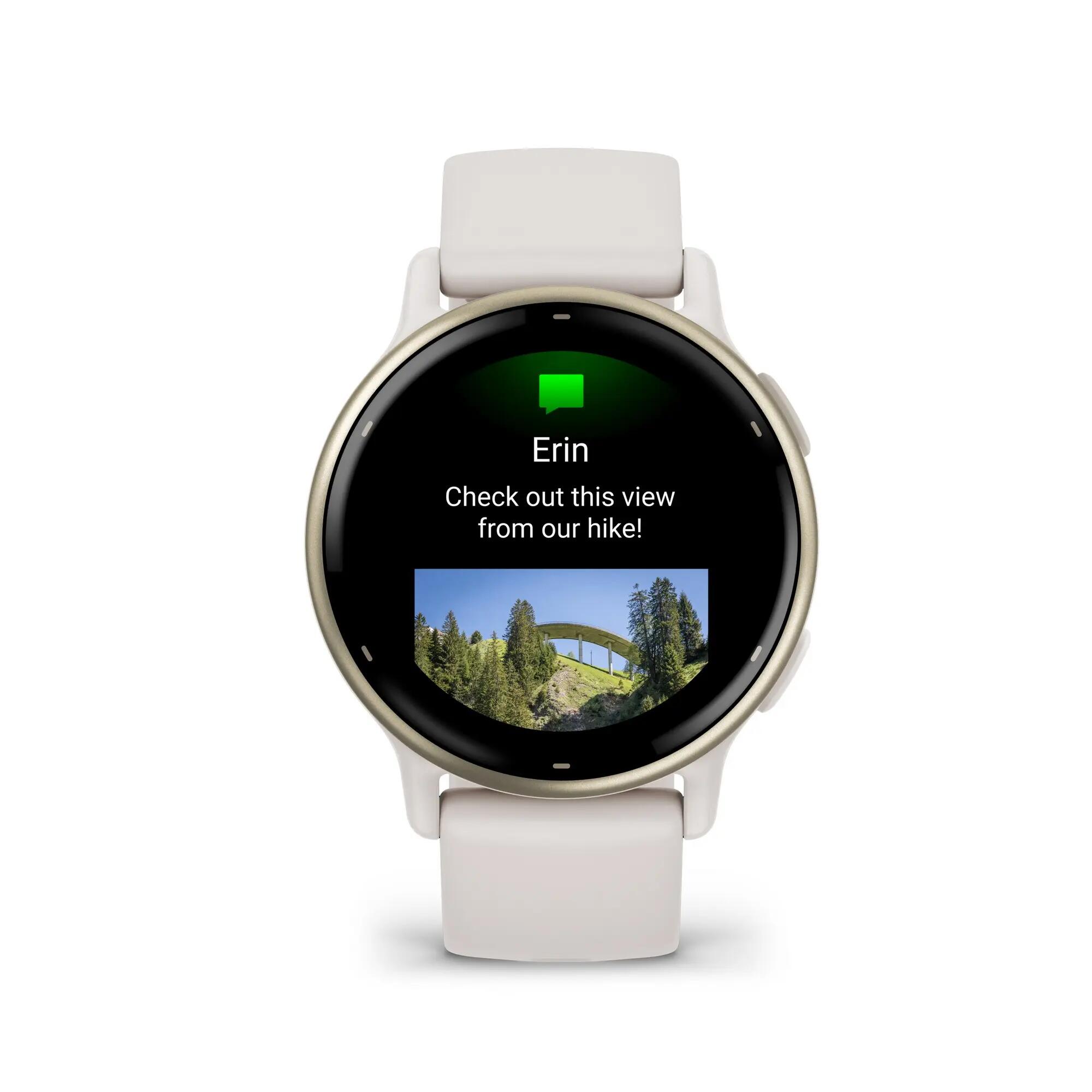 Okosóra - Vivoactive 5 elefántcsont, krémarany 2/5
