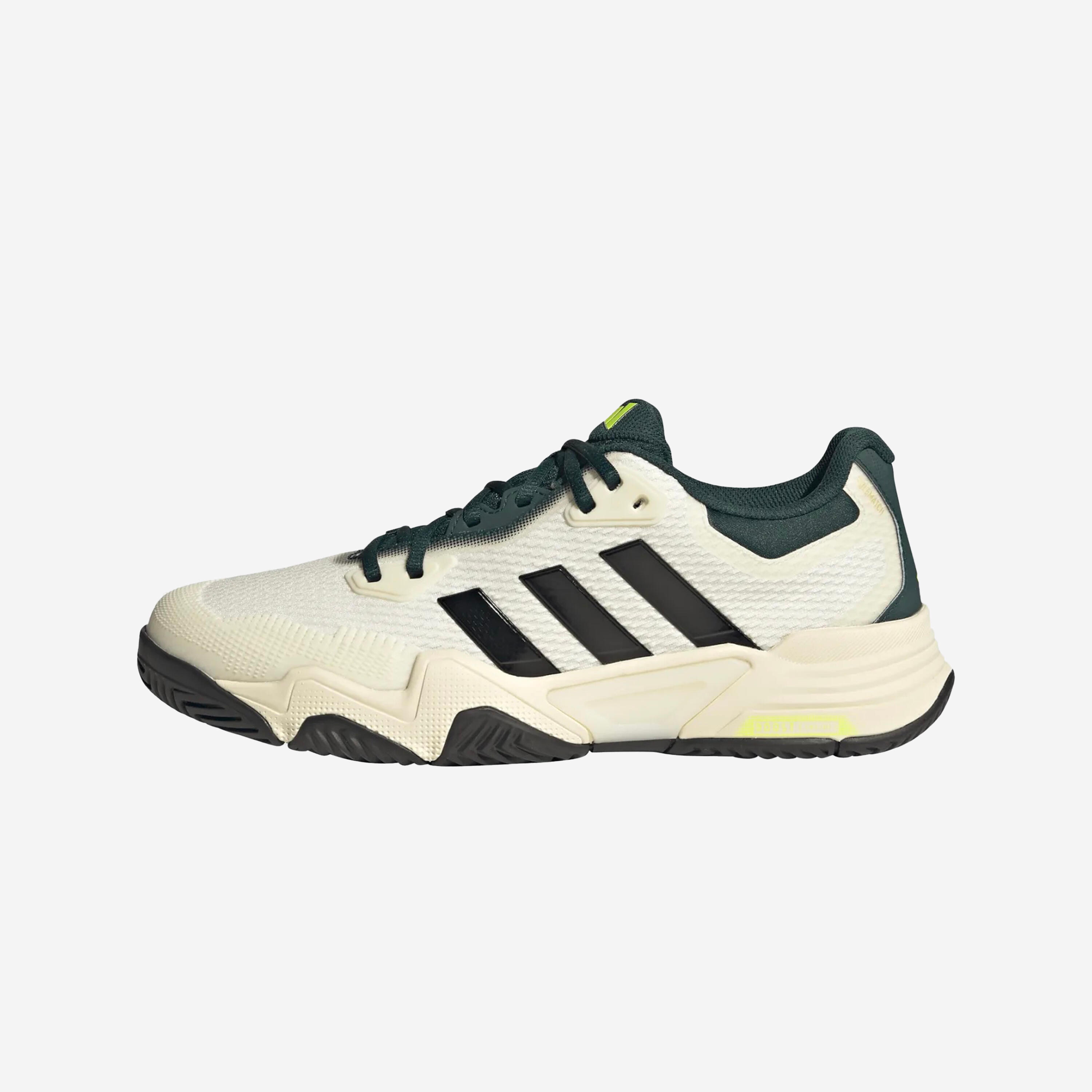 ADIDAS Solematch Control 2 pánska tenisová obuv bielo-zelená 46