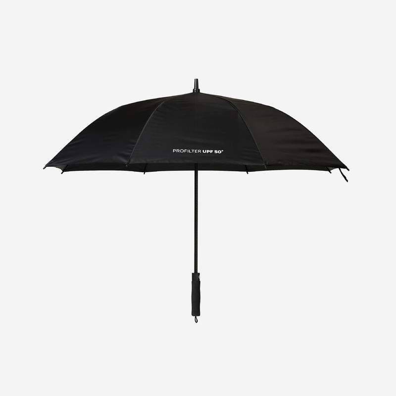 BOSS - Parapluie De Poche Noir Avec Intérieur Camel - Noir