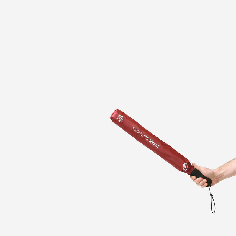 UV Korumalı Şemsiye - 125 Cm - UPF50+ - Bordo - Profilter