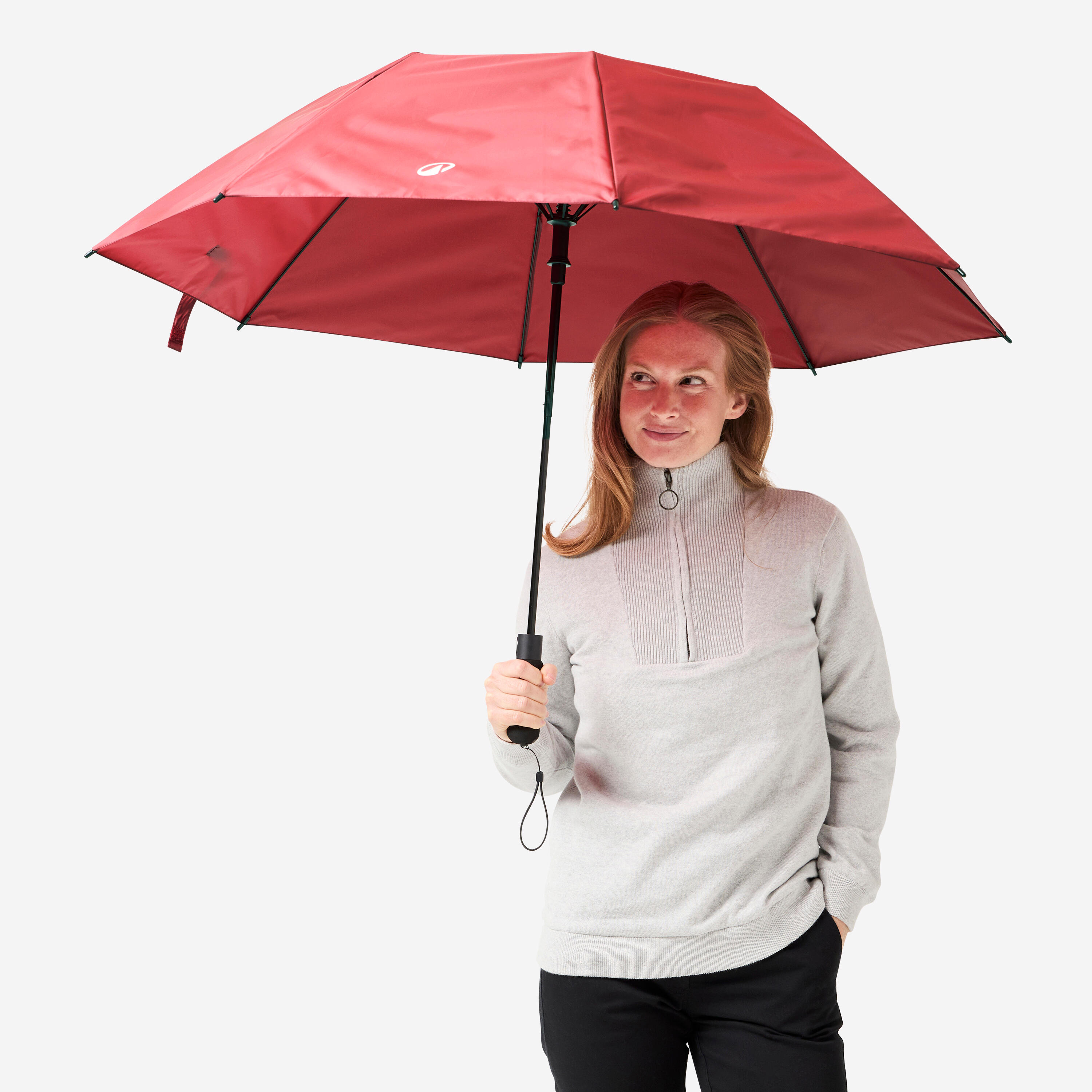 Parapluie de golf petit – Profilter rouge - INESIS
