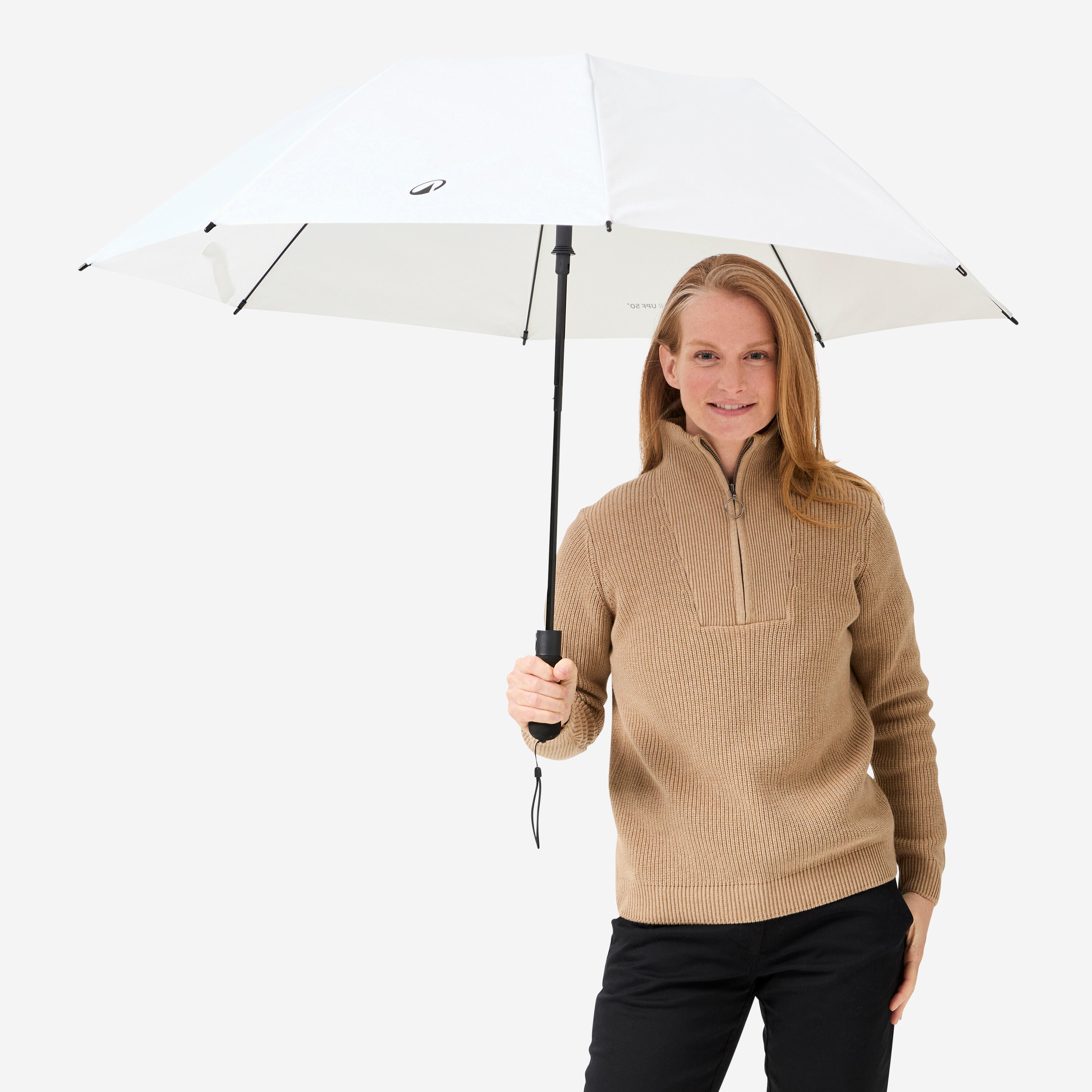 Parapluie de golf petit – Profilter blanc - INESIS