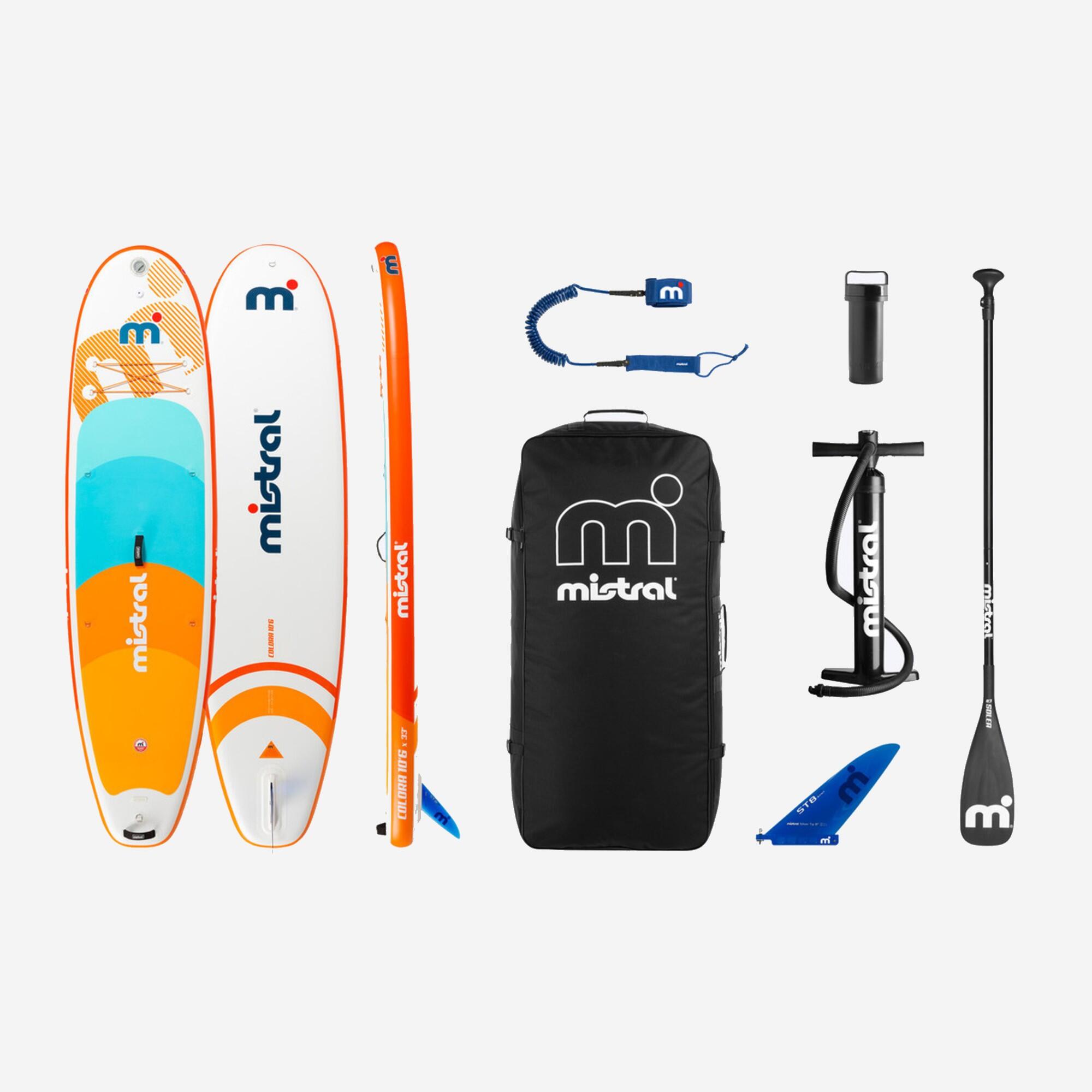 Colora 10'6 - Opblaasbare SUP board set 2/2