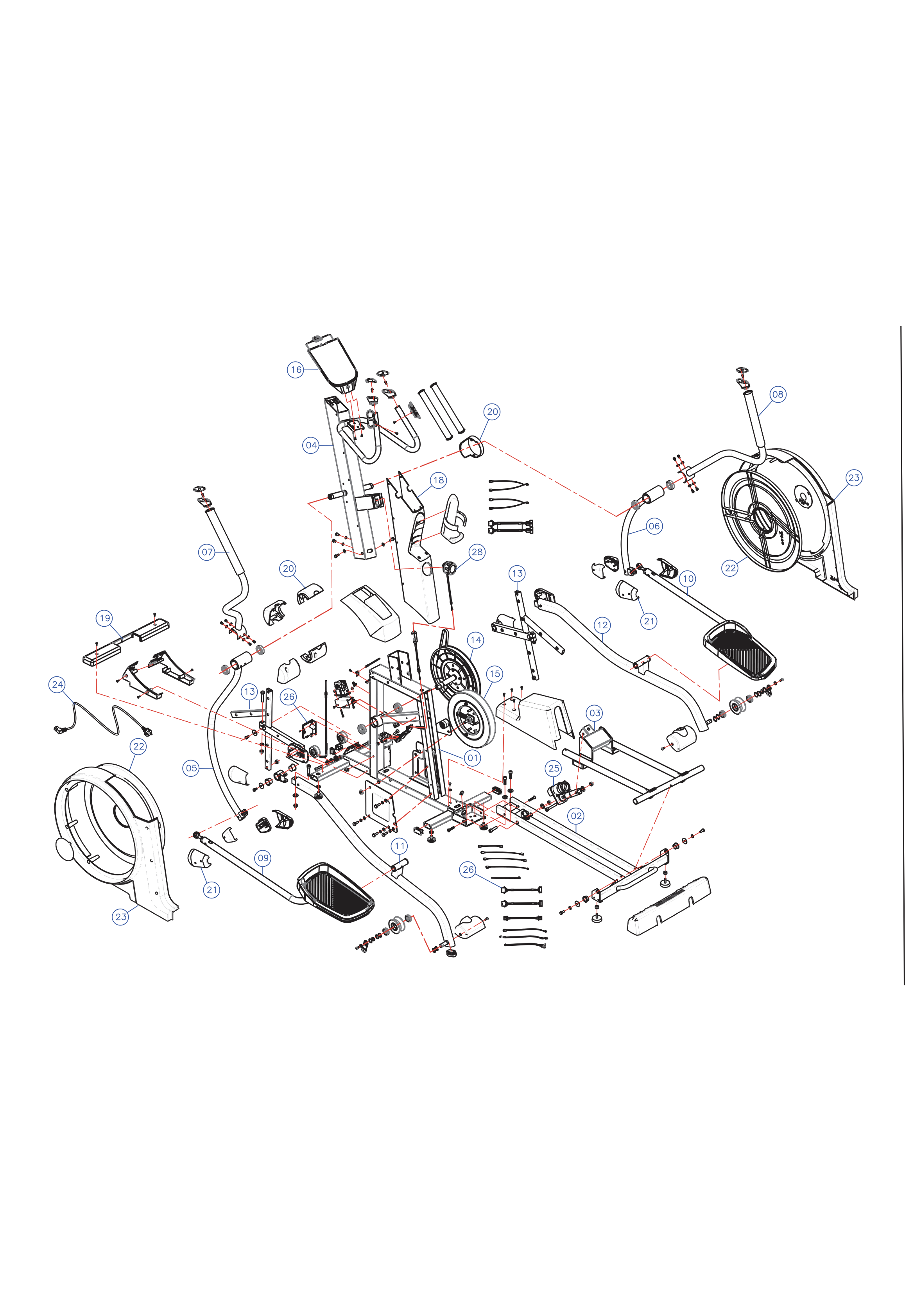 Exploded view EL900