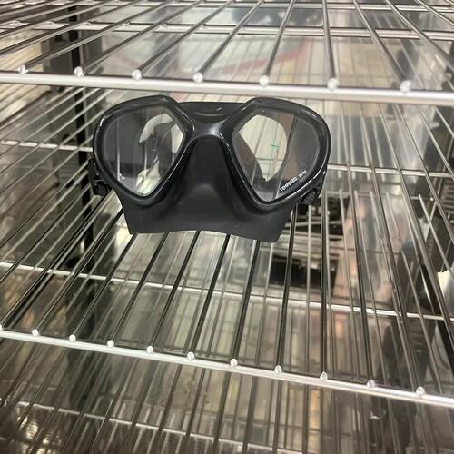Masque apnée et chasse sous-marine anti buée petit volume - 500 dual lv camo