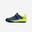 Chaussures de futsal eskudo 500 kd bleu jaune